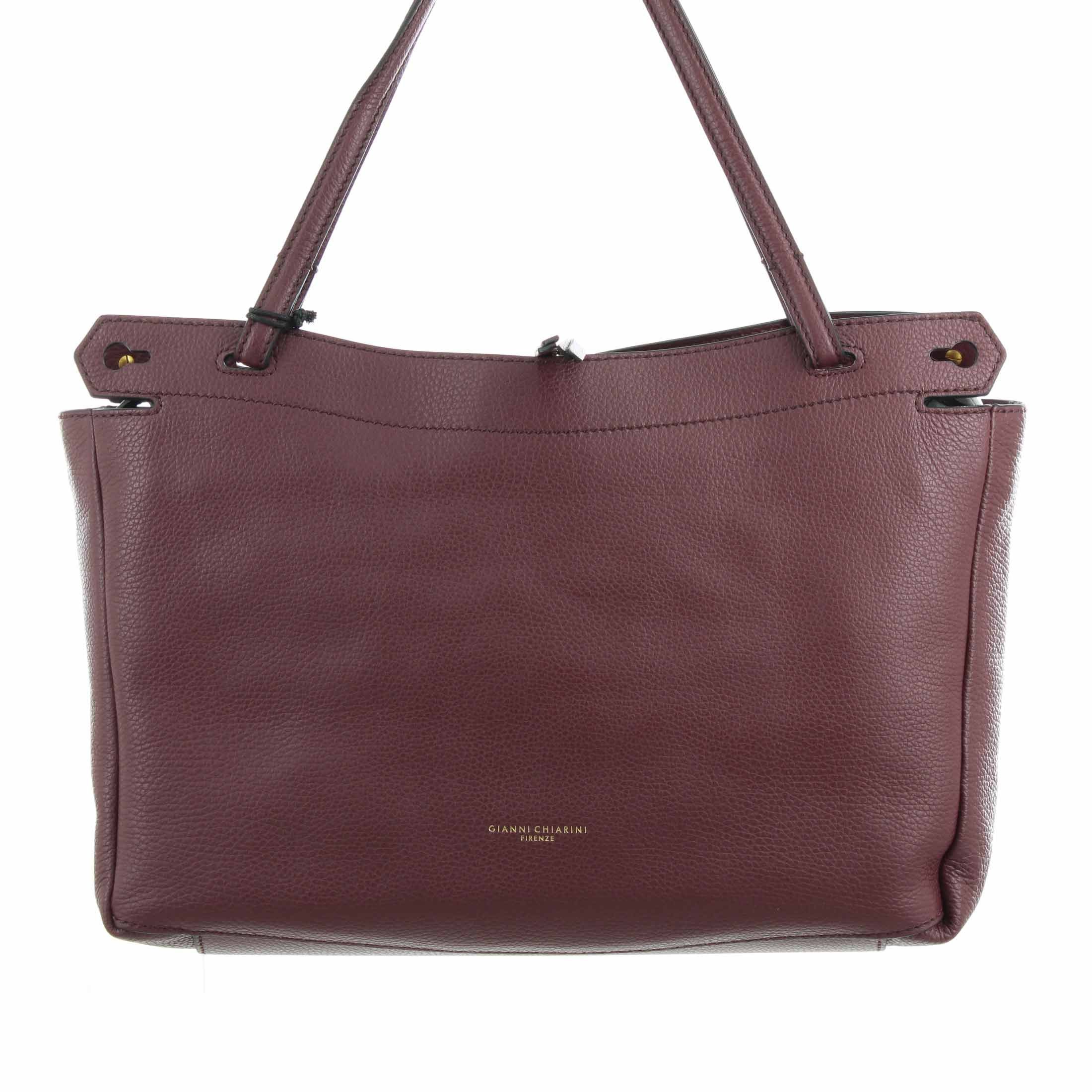 Gianni chiarini borsa a spalla ottavia in pelle da donna