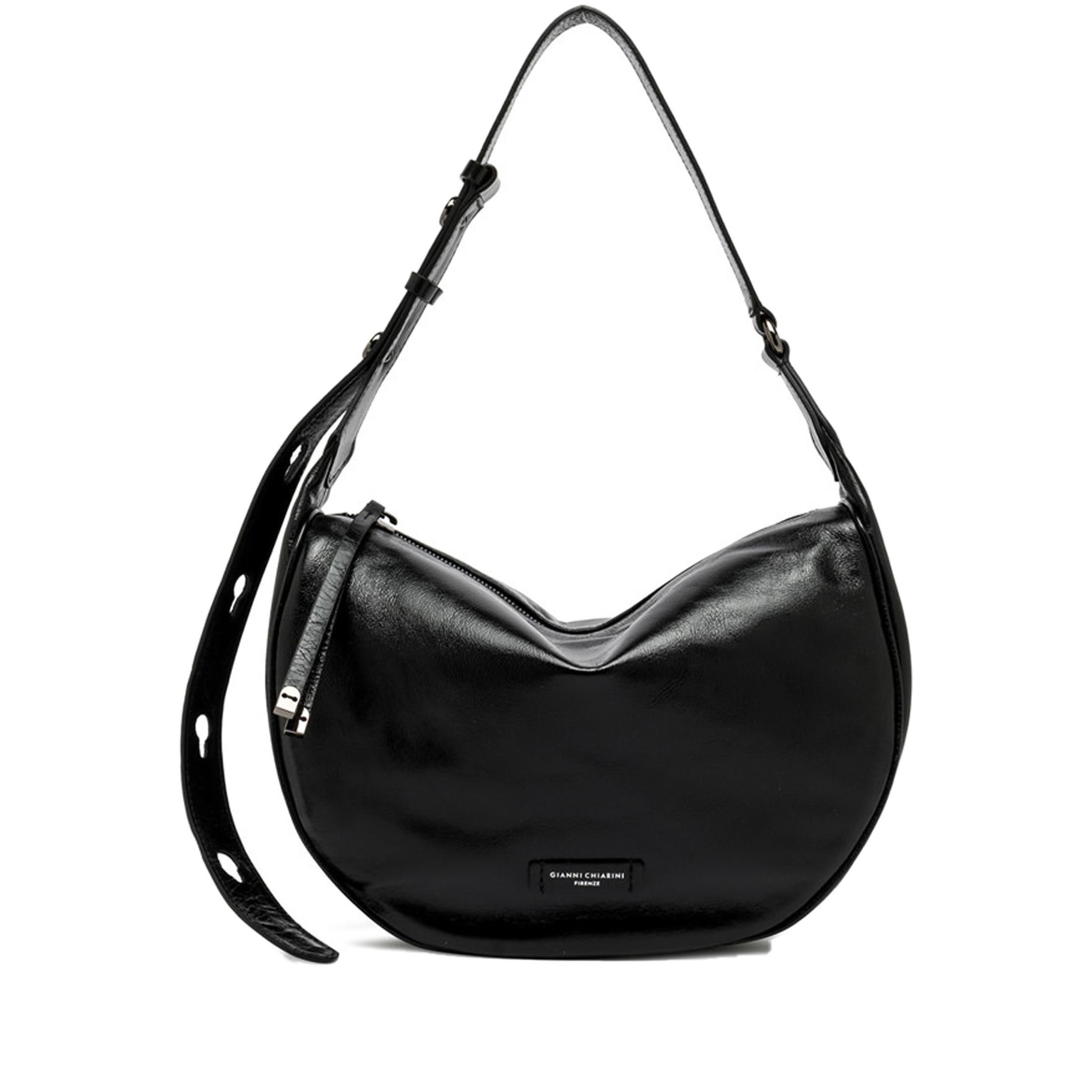 Gianni chiarini borsa a tracolla charlotte in pelle lucida da donna