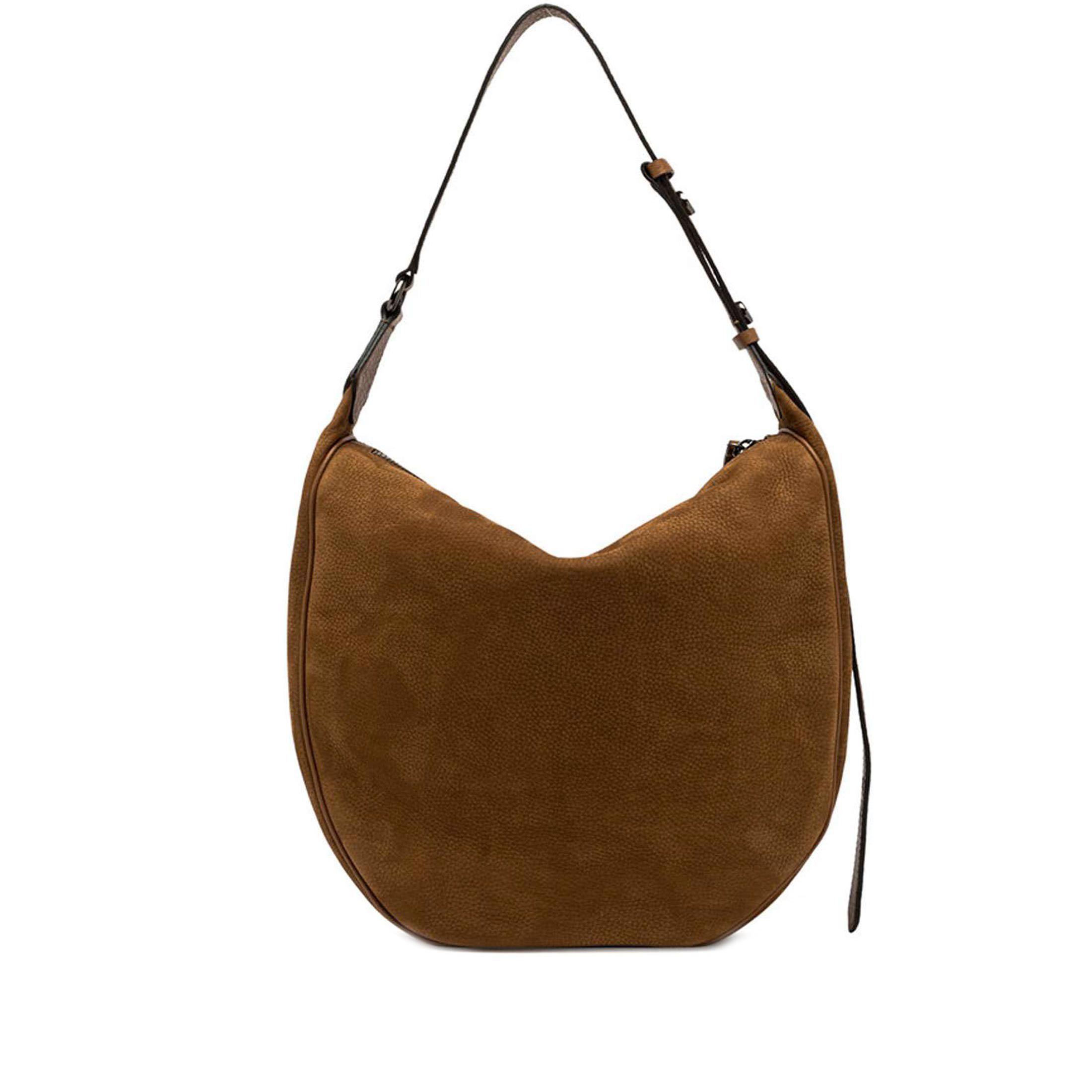Gianni chiarini borsa a tracolla charlotte large in camoscio da donna