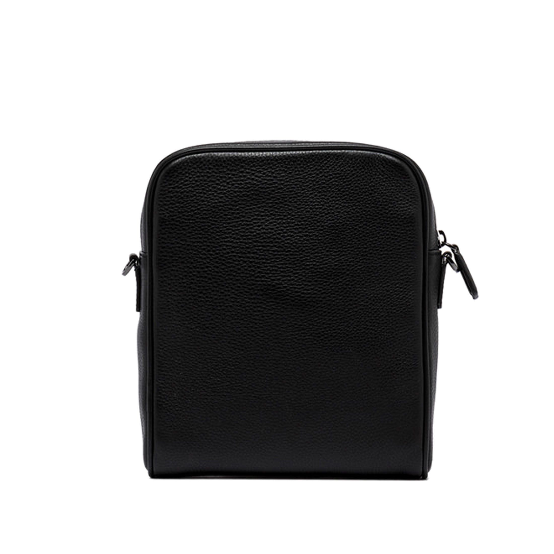 Gianni chiarini borsa a tracolla florence in pelle martellata da uomo