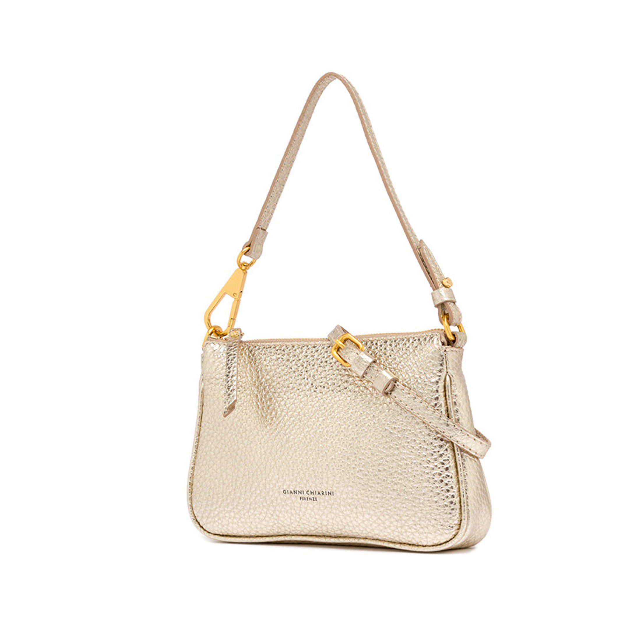 Gianni chiarini mini tracolla brooke in pelle da donna