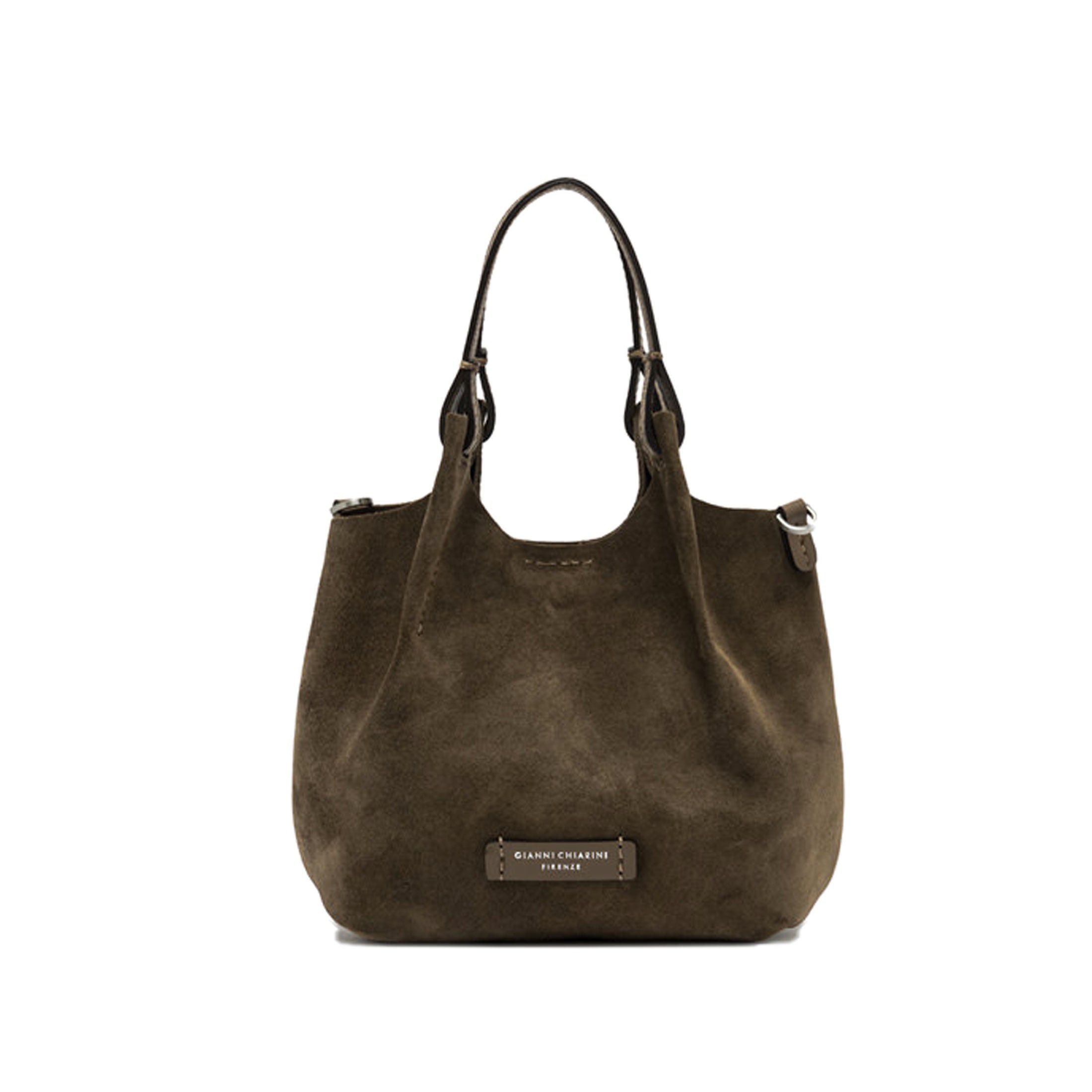 Gianni chiarini mini tracolla dua in camoscio da donna
