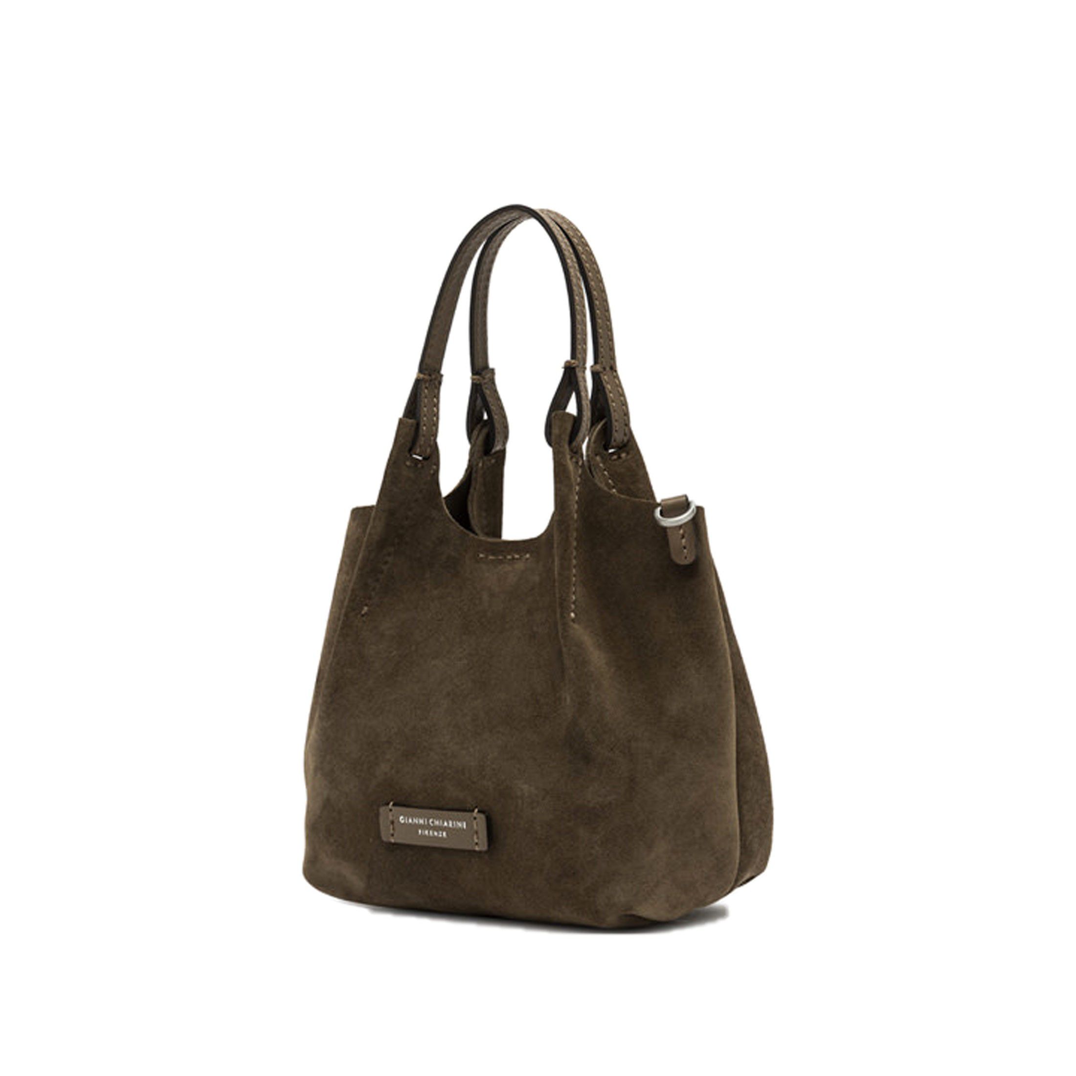 Gianni chiarini mini tracolla dua in camoscio da donna