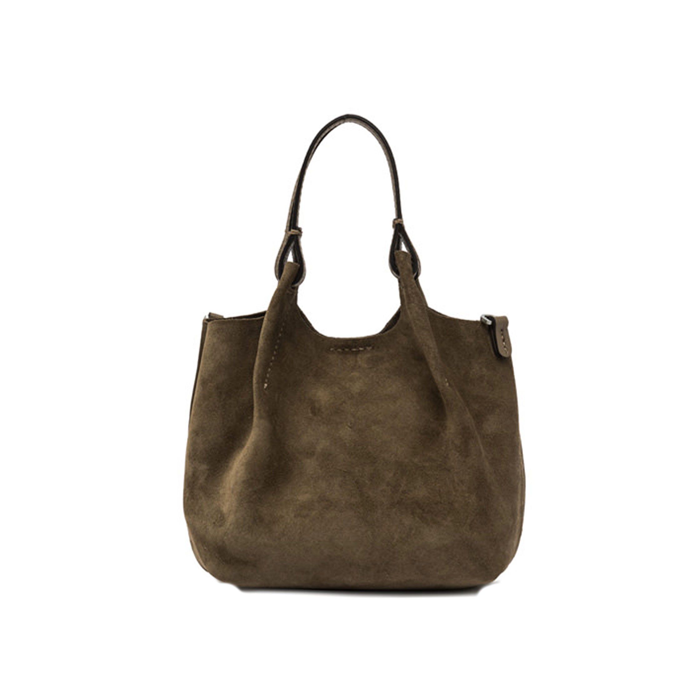 Gianni chiarini mini tracolla dua in camoscio da donna