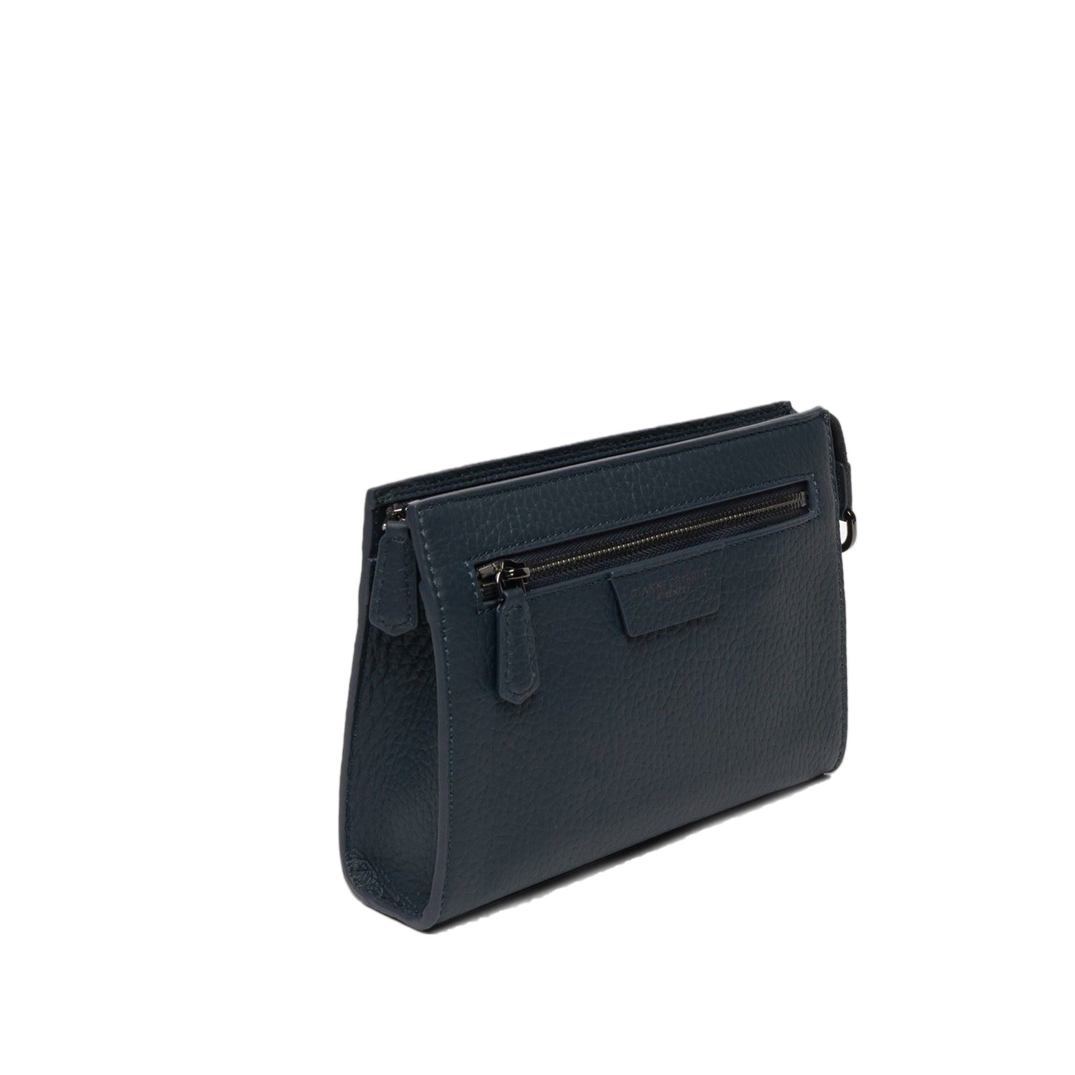 Gianni chiarini pochette florence in pelle martellata da uomo