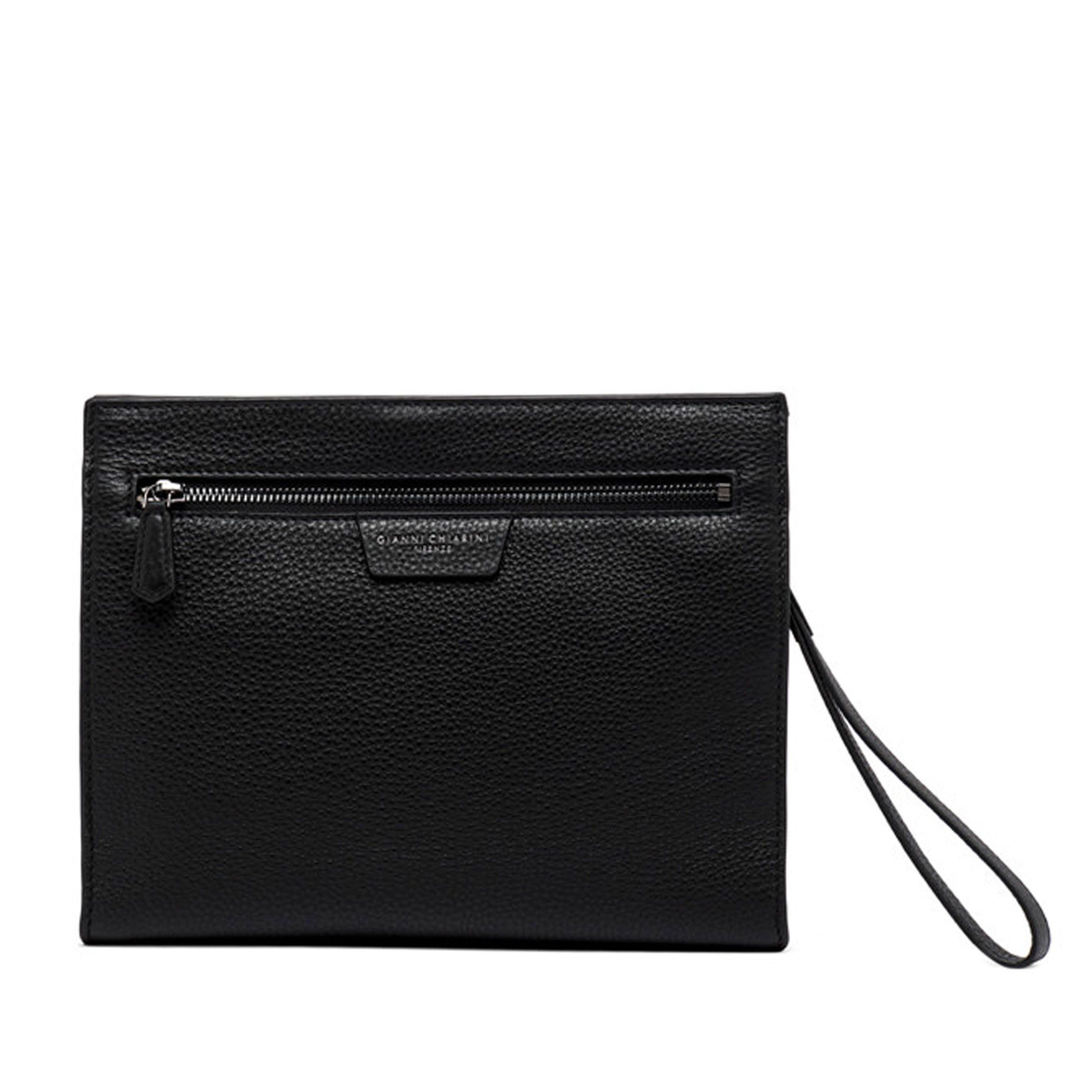 Gianni chiarini pochette florence in pelle martellata da donna