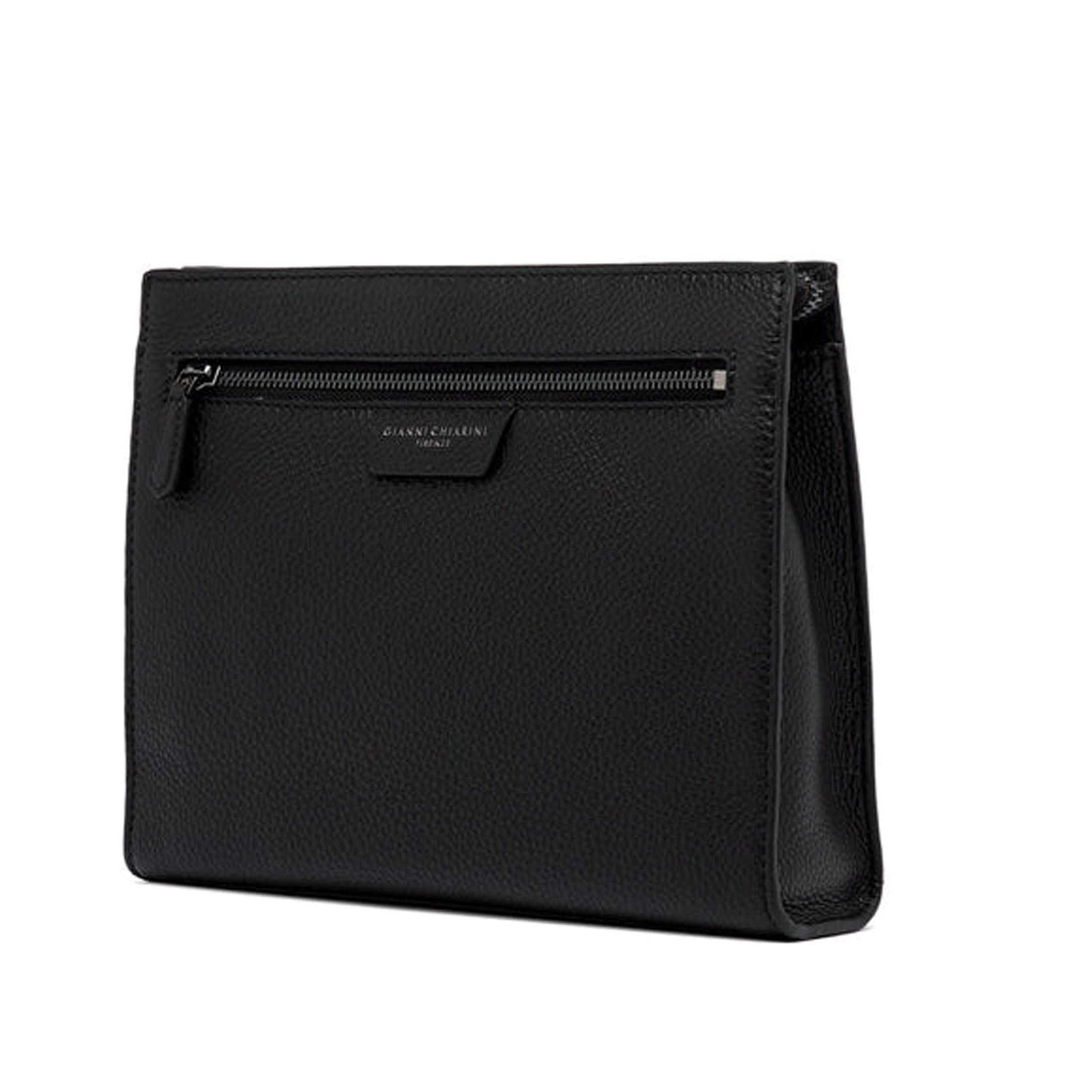 Gianni chiarini pochette florence in pelle martellata da uomo