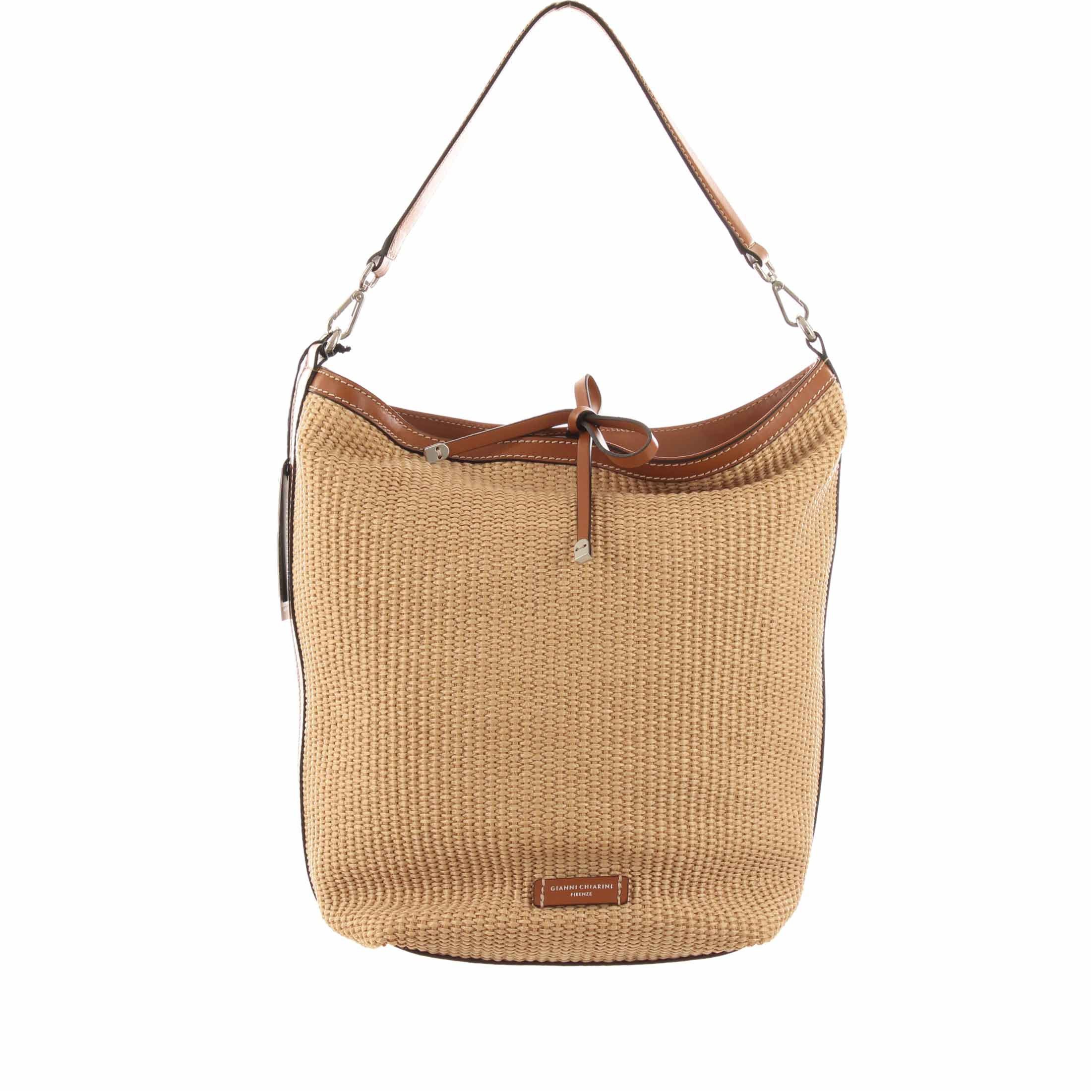 Gianni chiarini secchiello vanessa in paglia intrecciata da donna