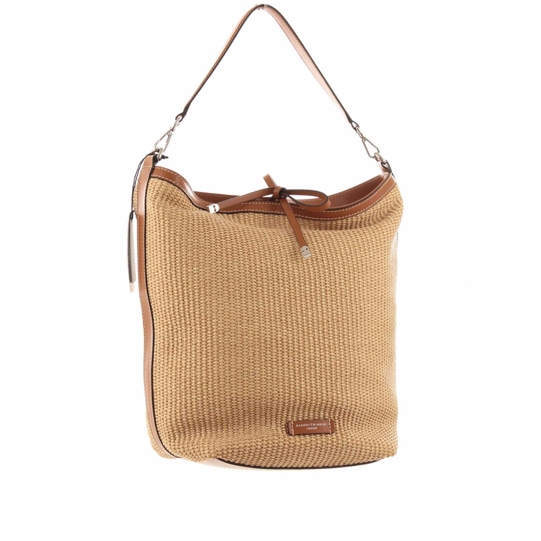 Gianni chiarini secchiello vanessa in paglia intrecciata da donna