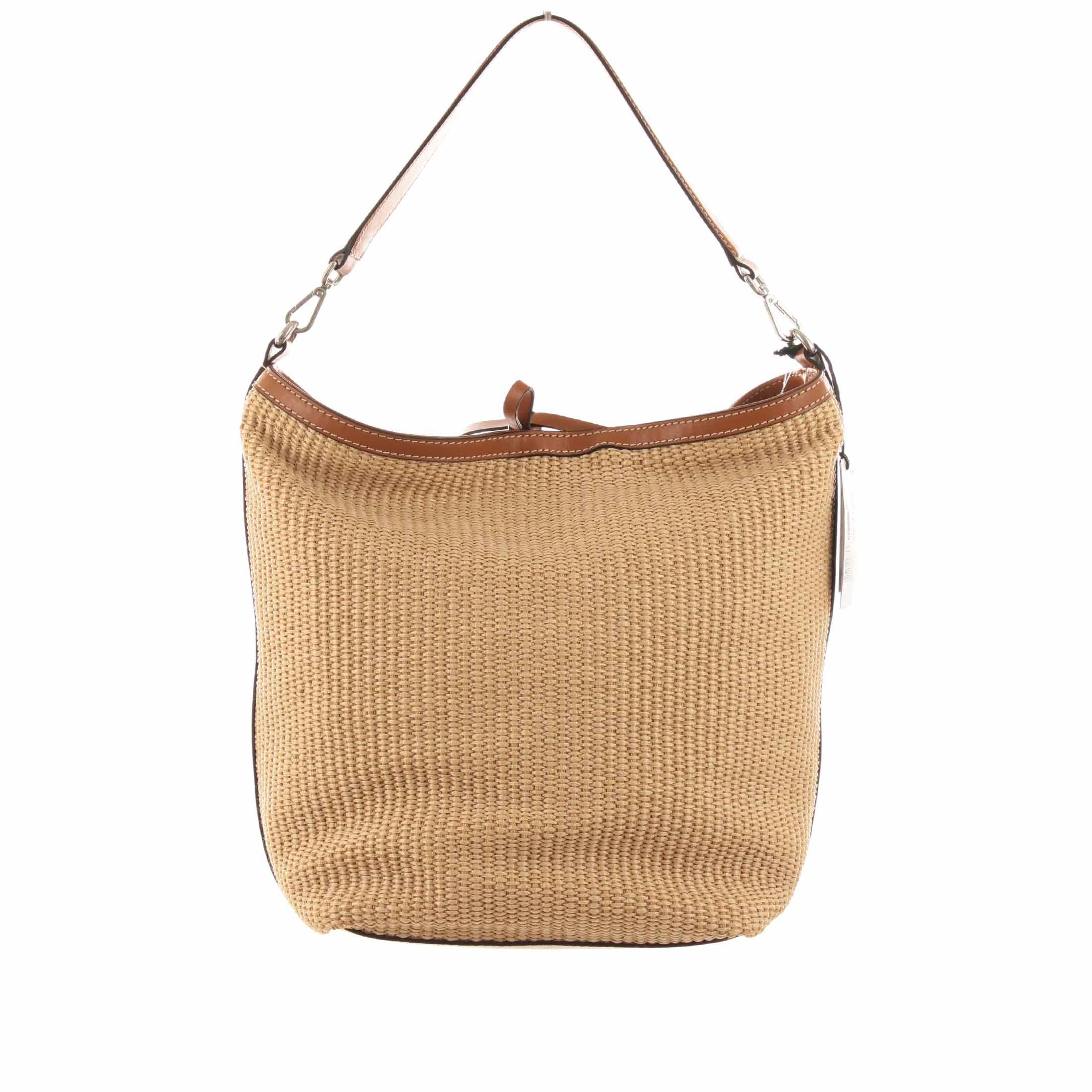 Gianni chiarini secchiello vanessa in paglia intrecciata da donna