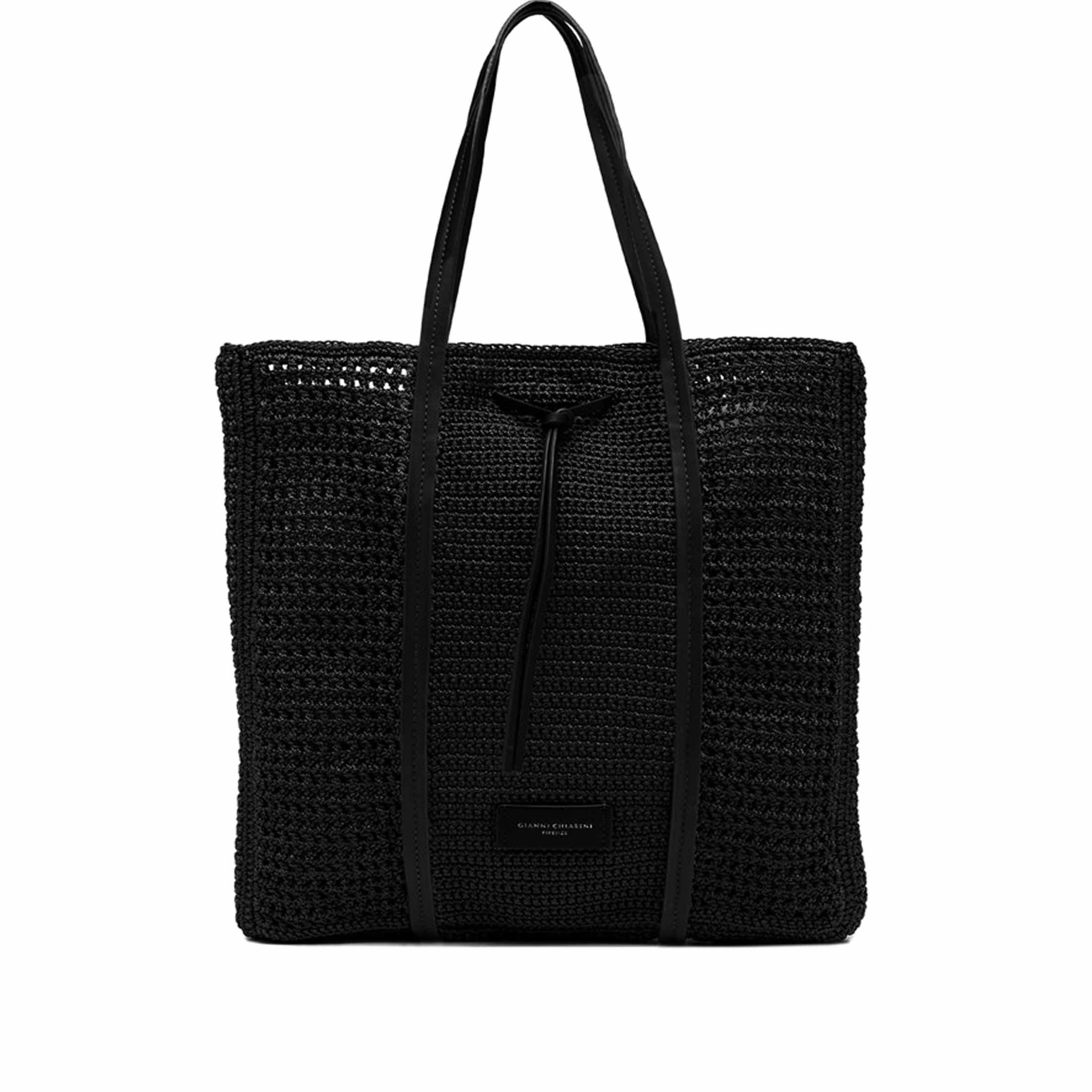 Gianni chiarini shopping victoria in rafia da donna