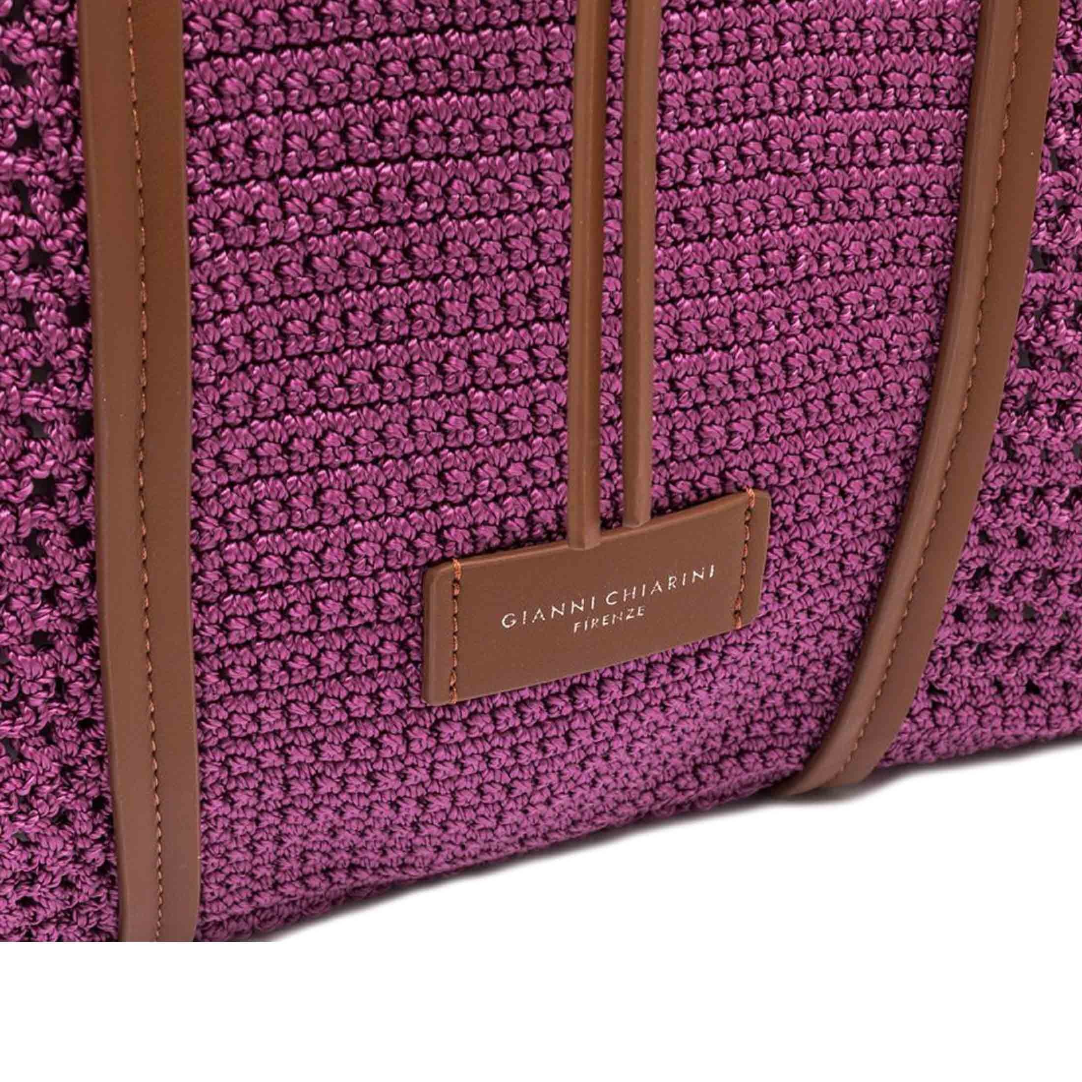 Gianni chiarini shopping victoria in rafia da donna