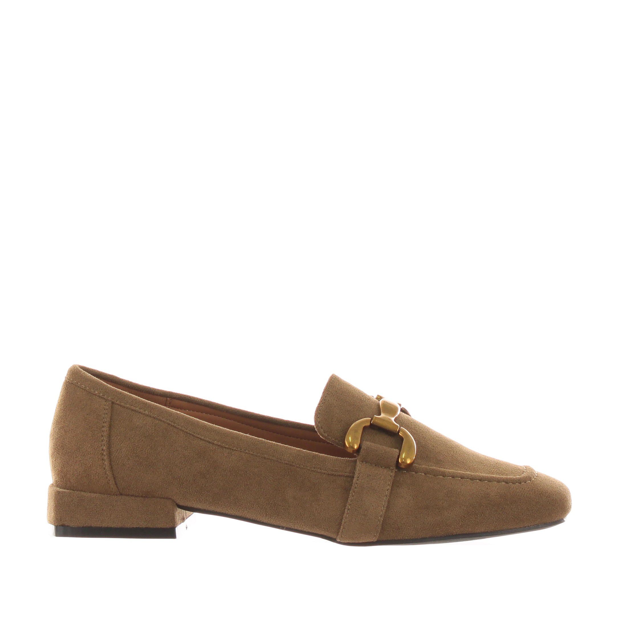 Gold&gold mocassino in camoscio  da donna
