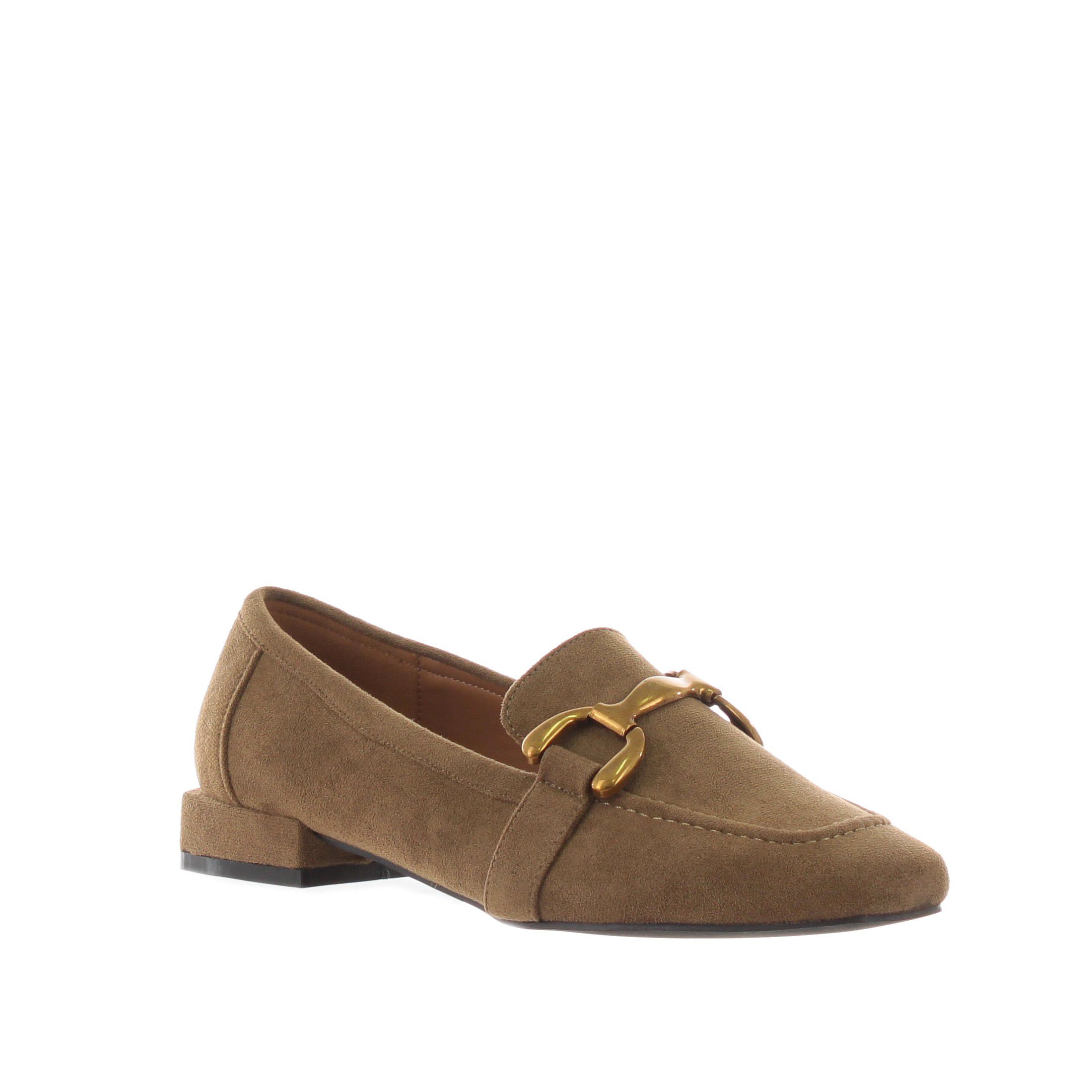 Gold&gold mocassino in camoscio  da donna