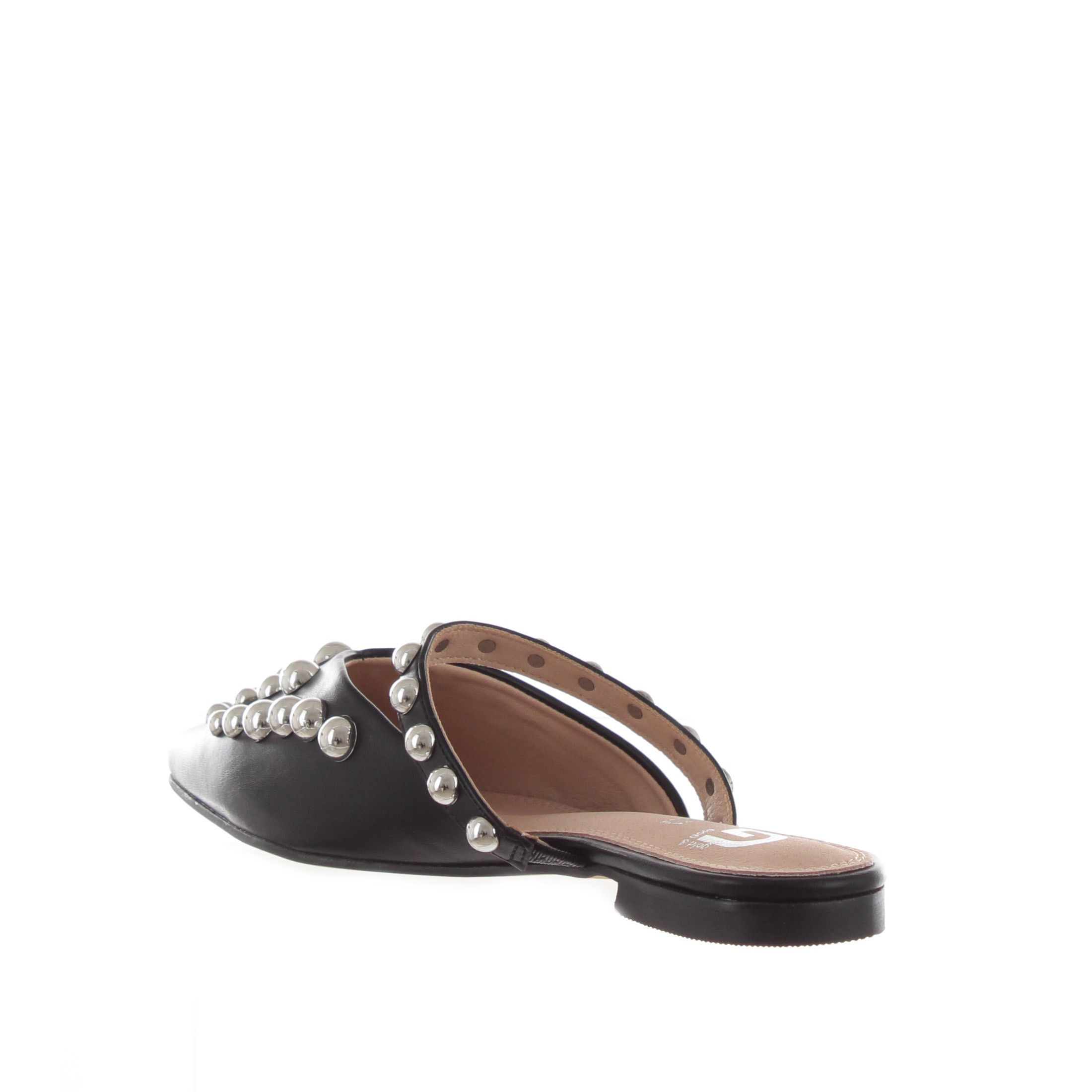 Gold&gold sabot in pelle con borchie da donna