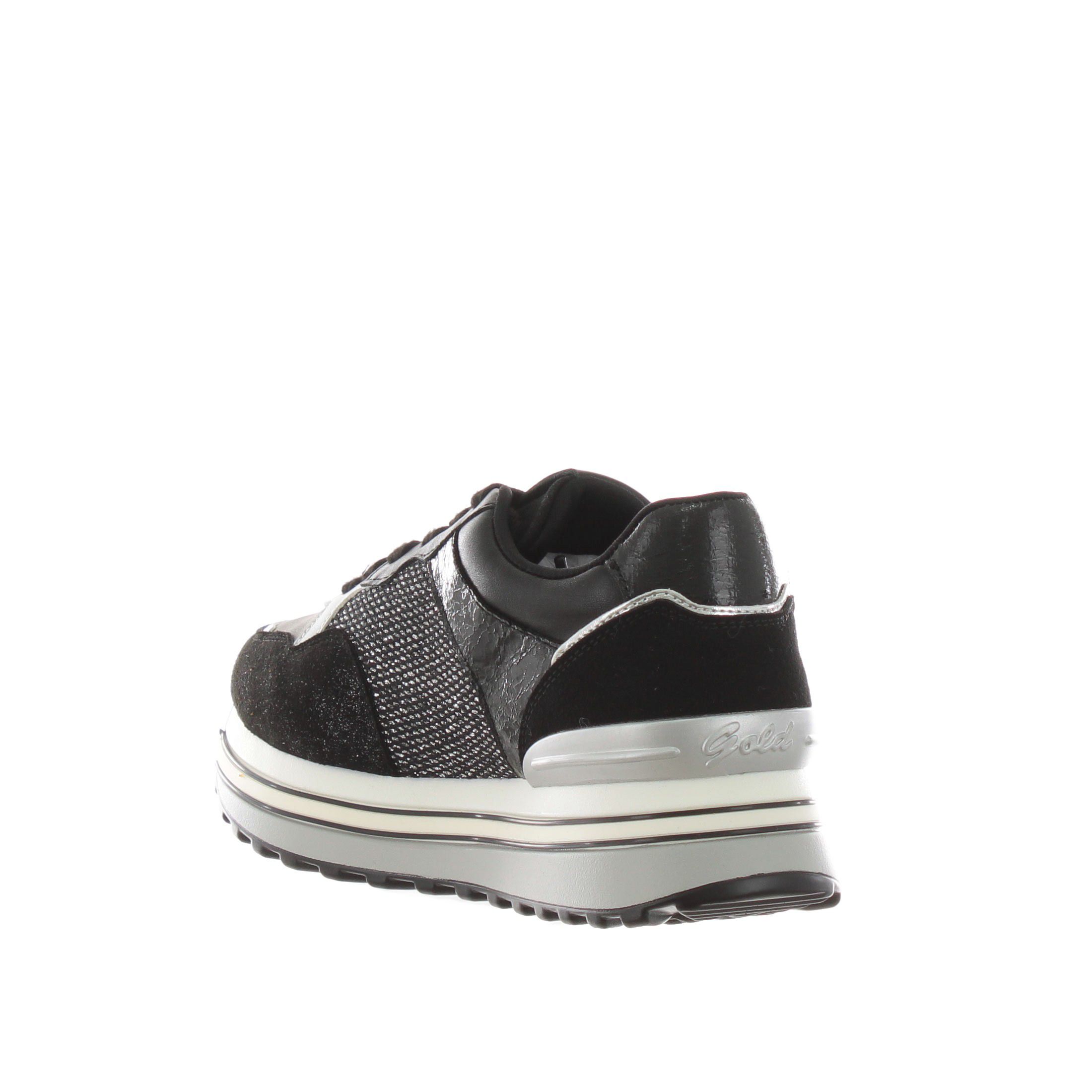 Gold&gold sneaker in camoscio shiny da donna