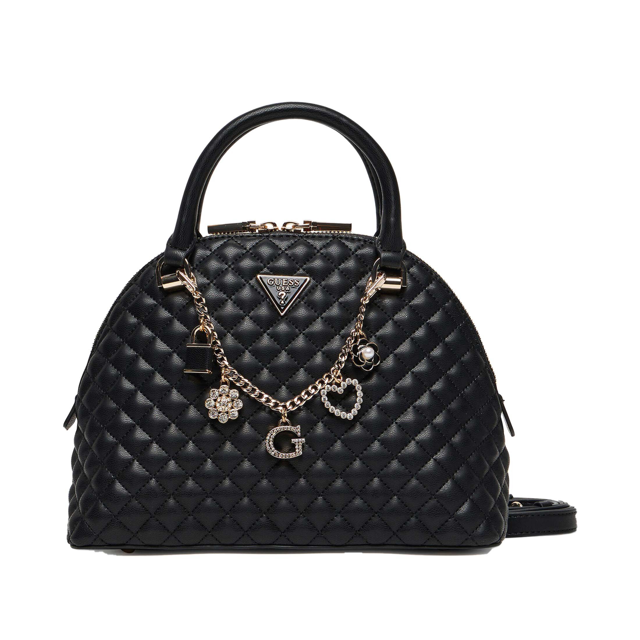 Guess borsa a mano everlee dome in similpelle da donna