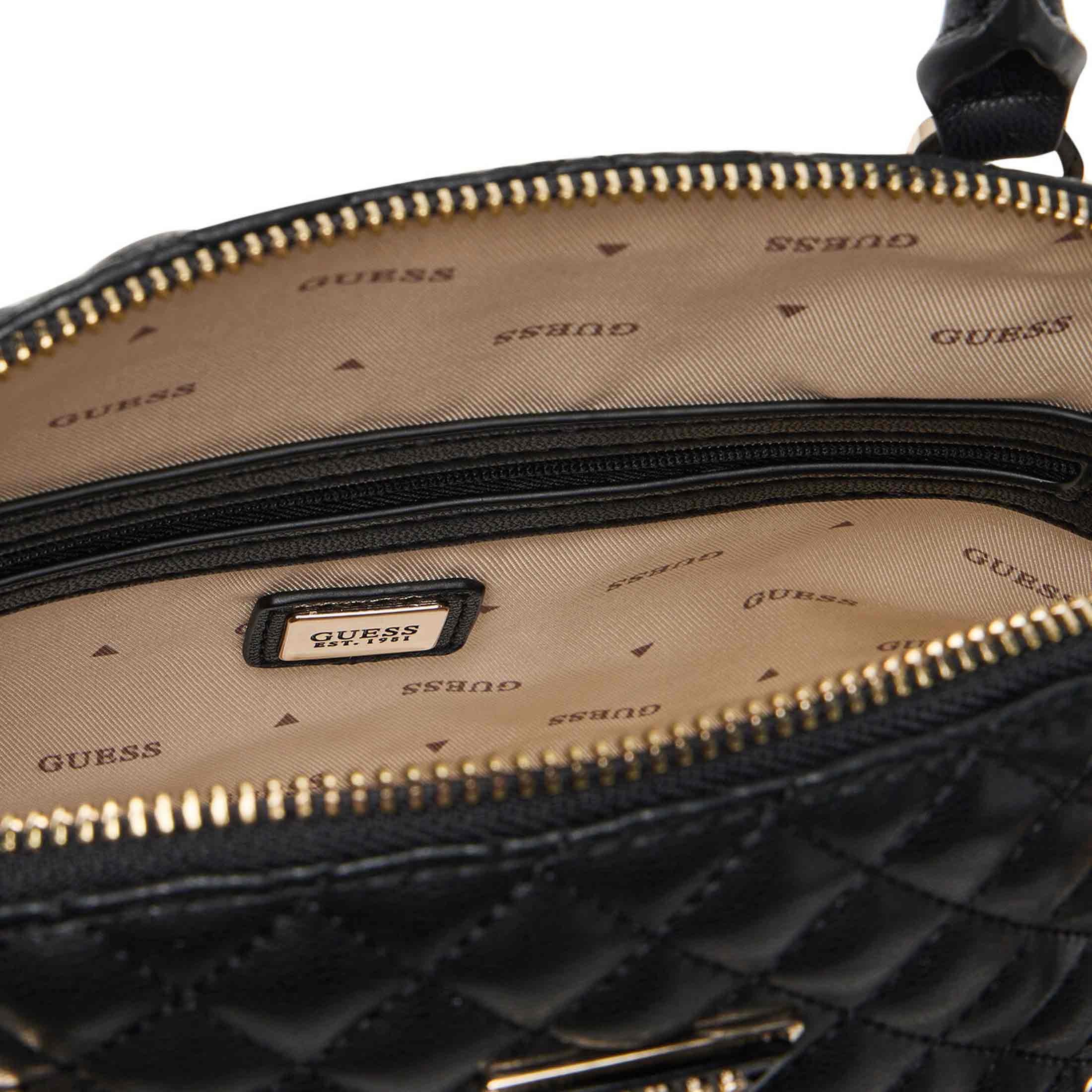 Guess borsa a mano everlee dome in similpelle da donna