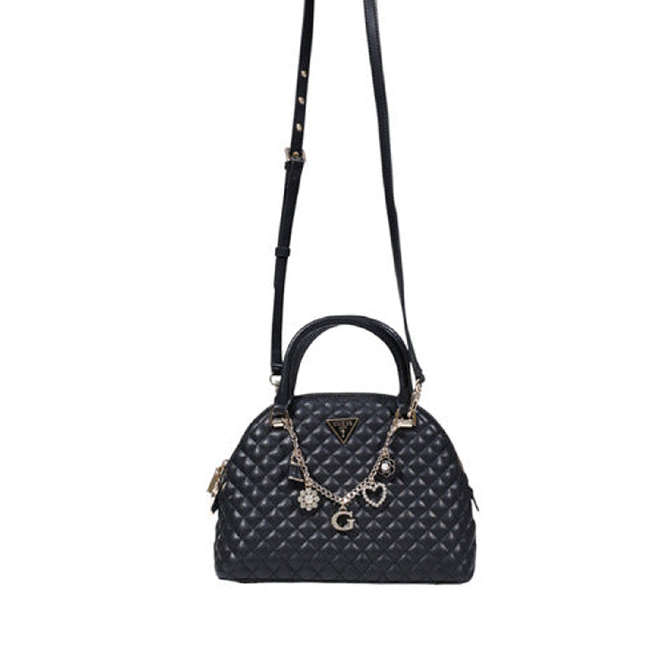 Guess borsa a mano everlee dome in similpelle da donna