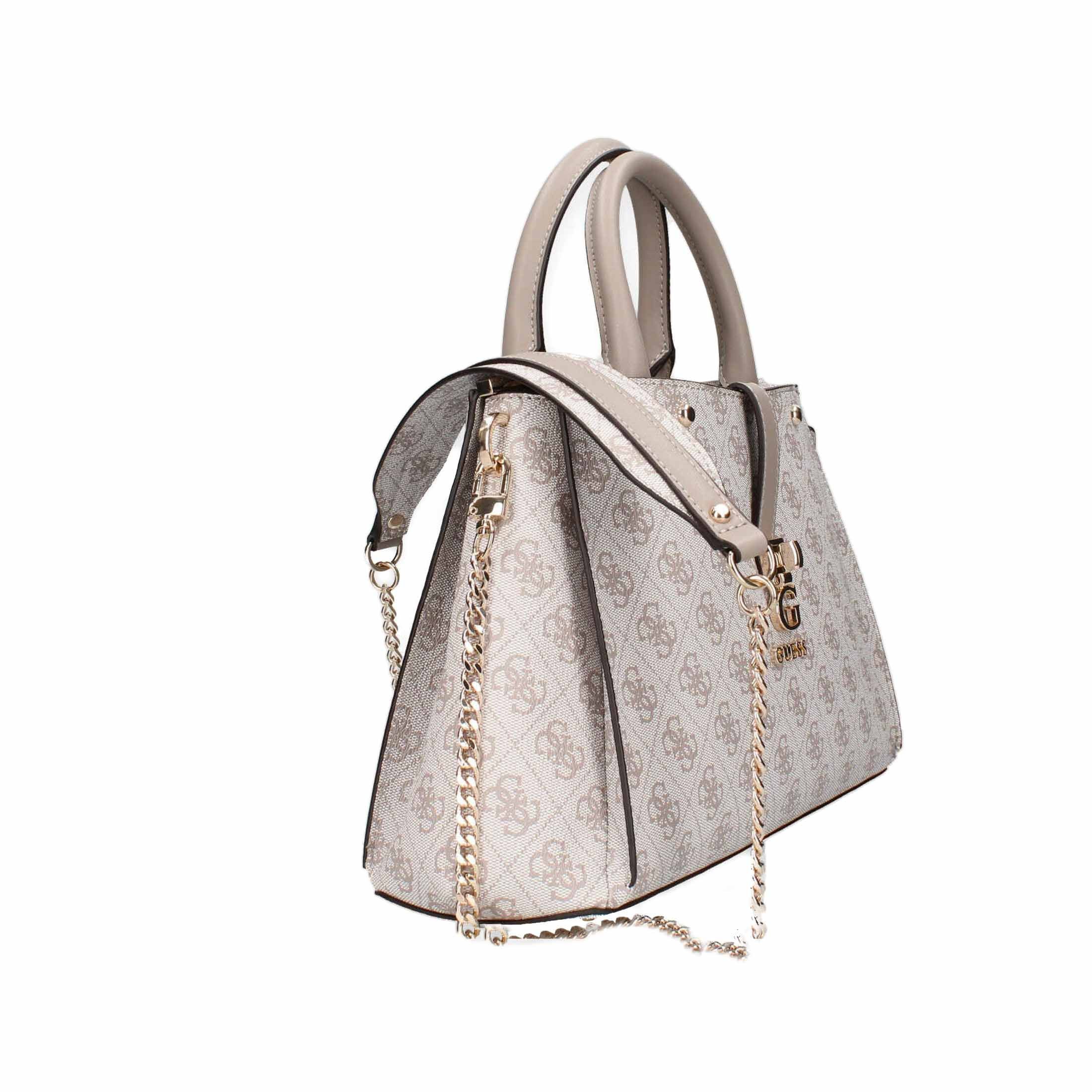 Guess borsa a mano zamira luxury satchel da donna