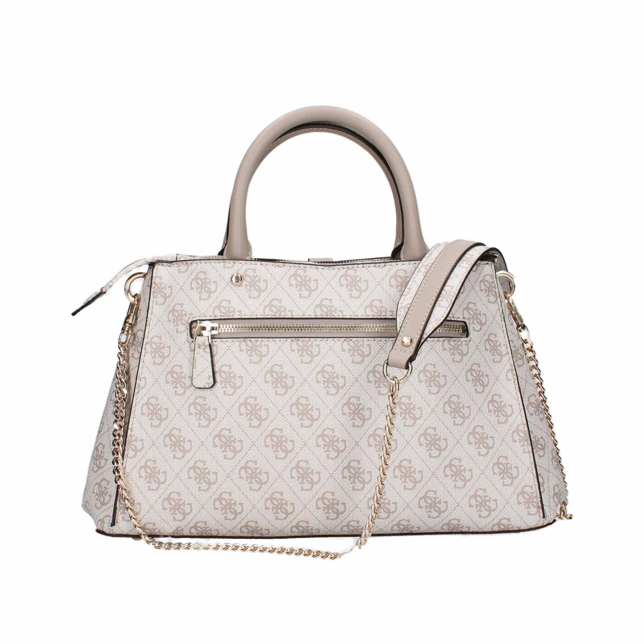 Guess borsa a mano zamira luxury satchel da donna