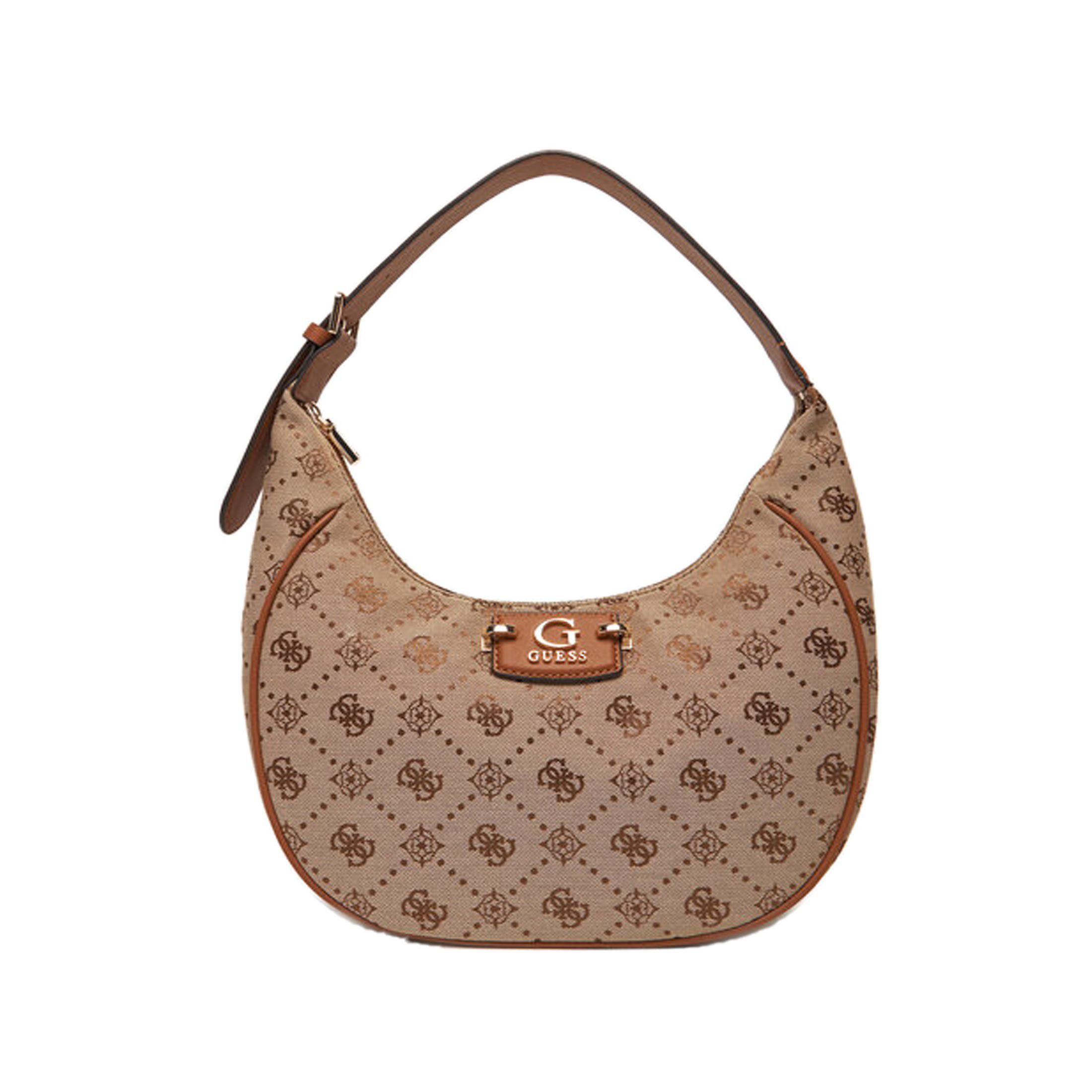 Guess borsa hobo neda hobo in canvas e similpelle da donna