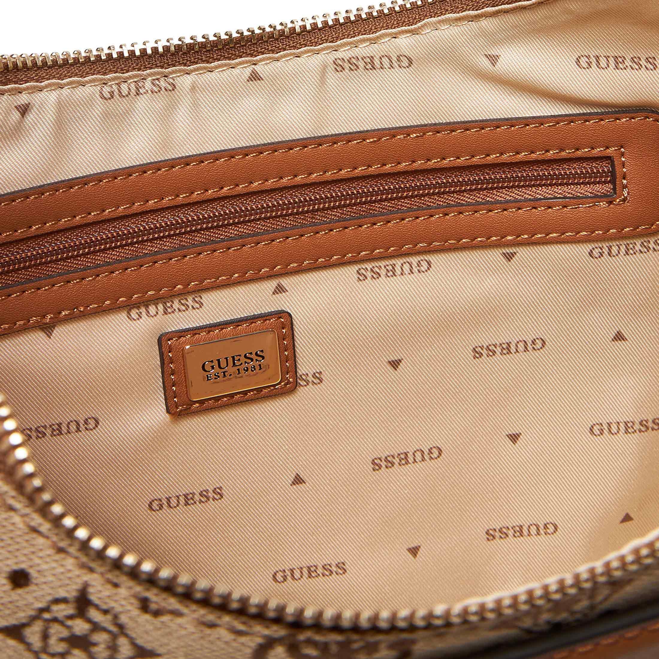 Guess borsa hobo neda hobo in canvas e similpelle da donna