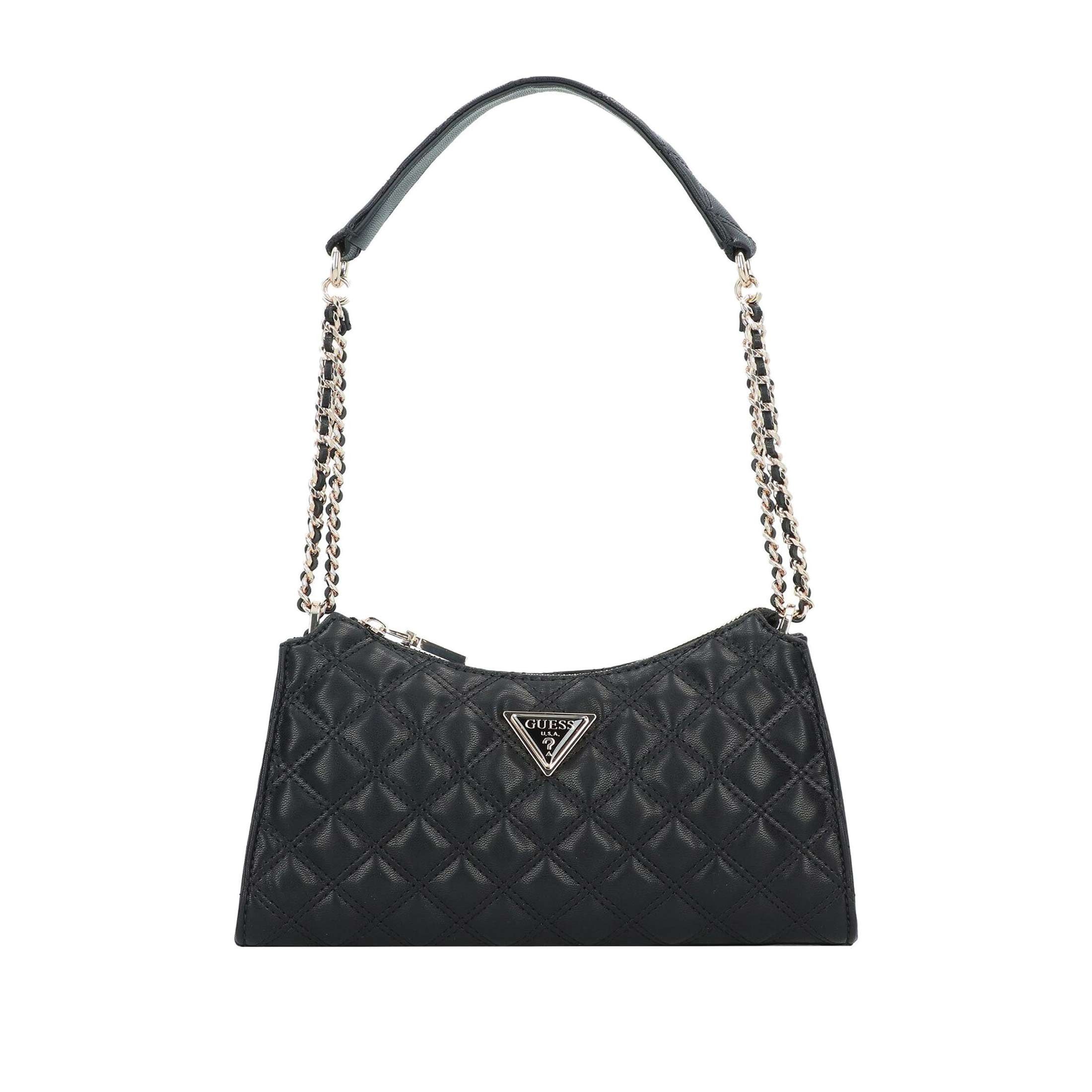 Guess giully top zip shoulder bag da donna