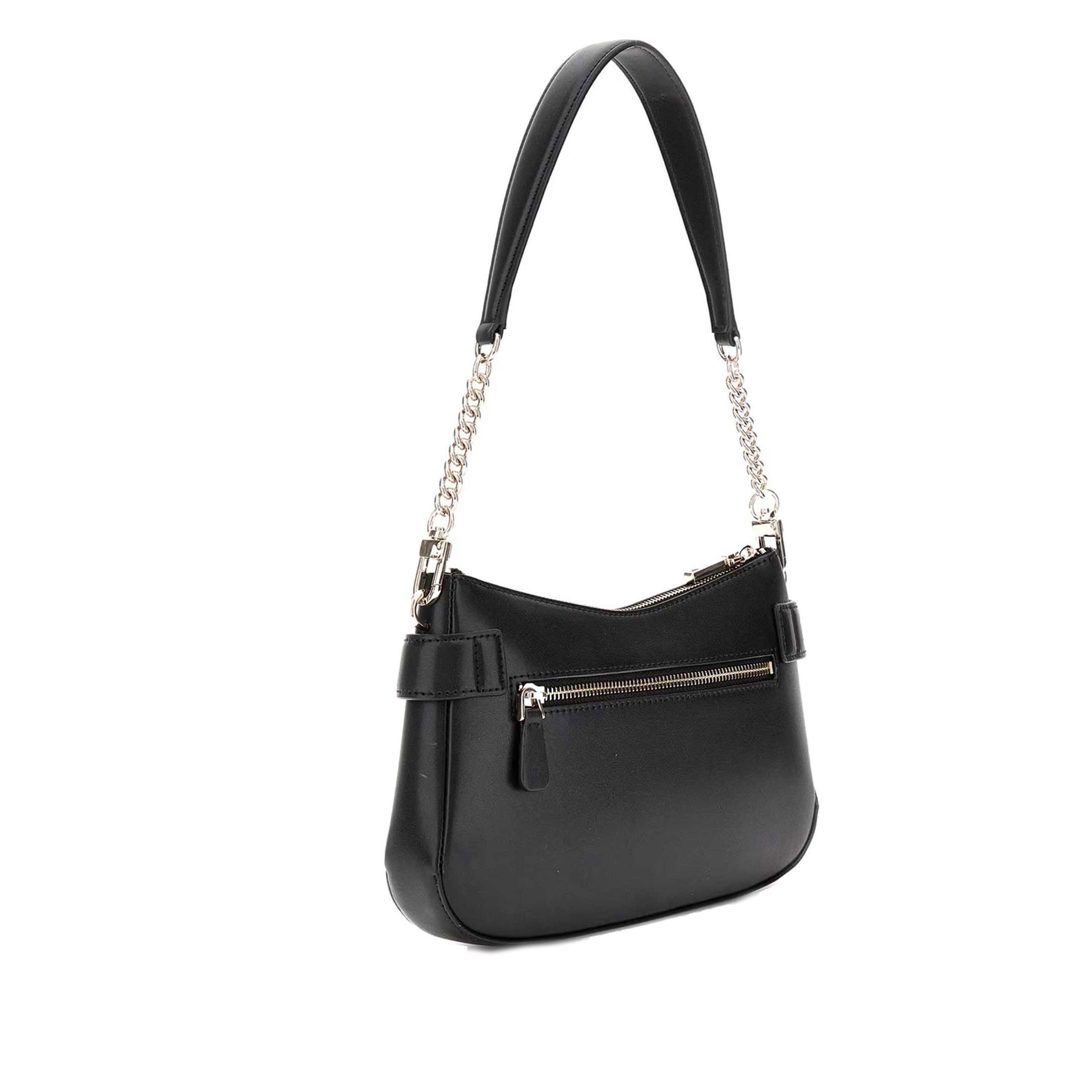 Guess lorelei top zip shoulder bag da donna