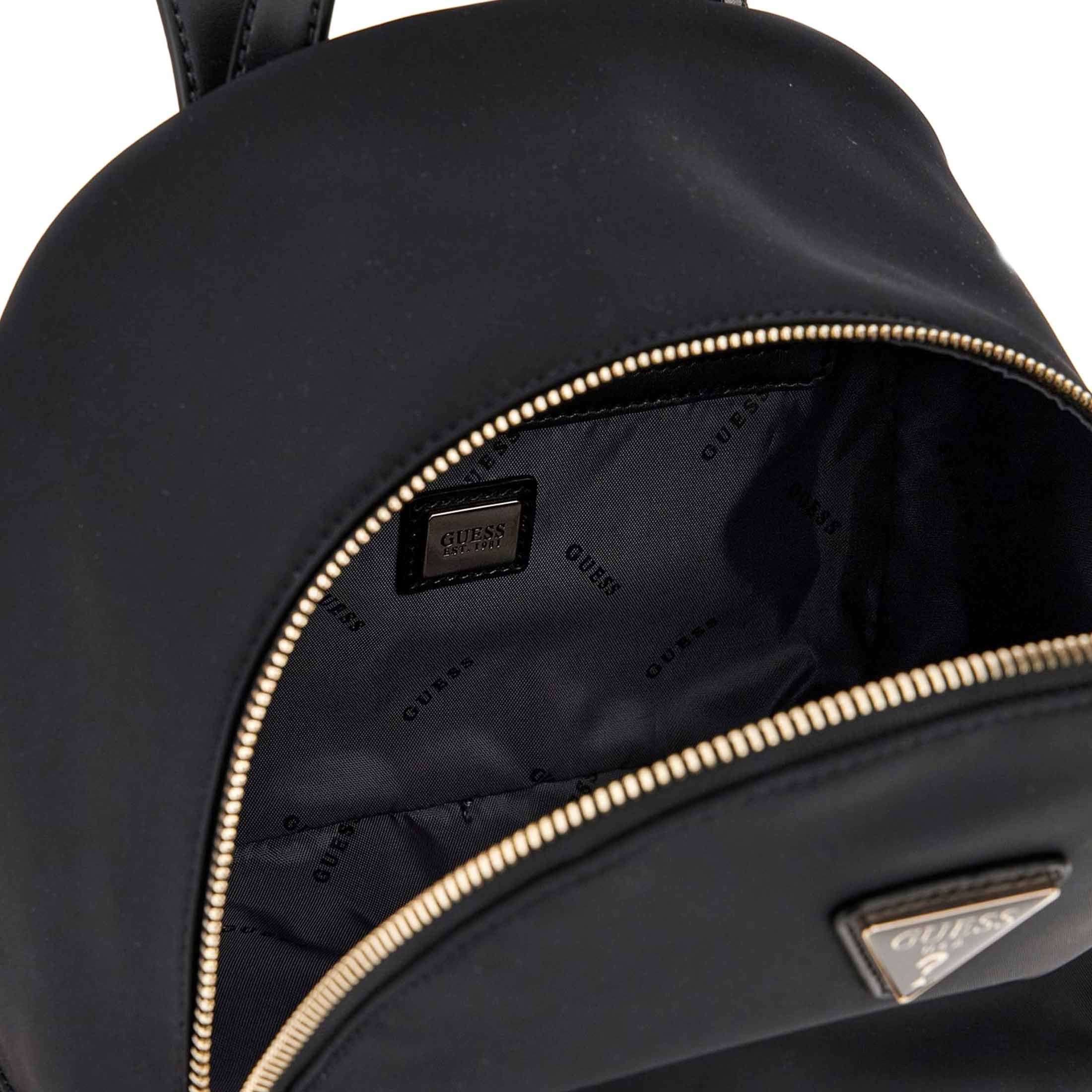 Guess mini backpack follie small in nylon da donna