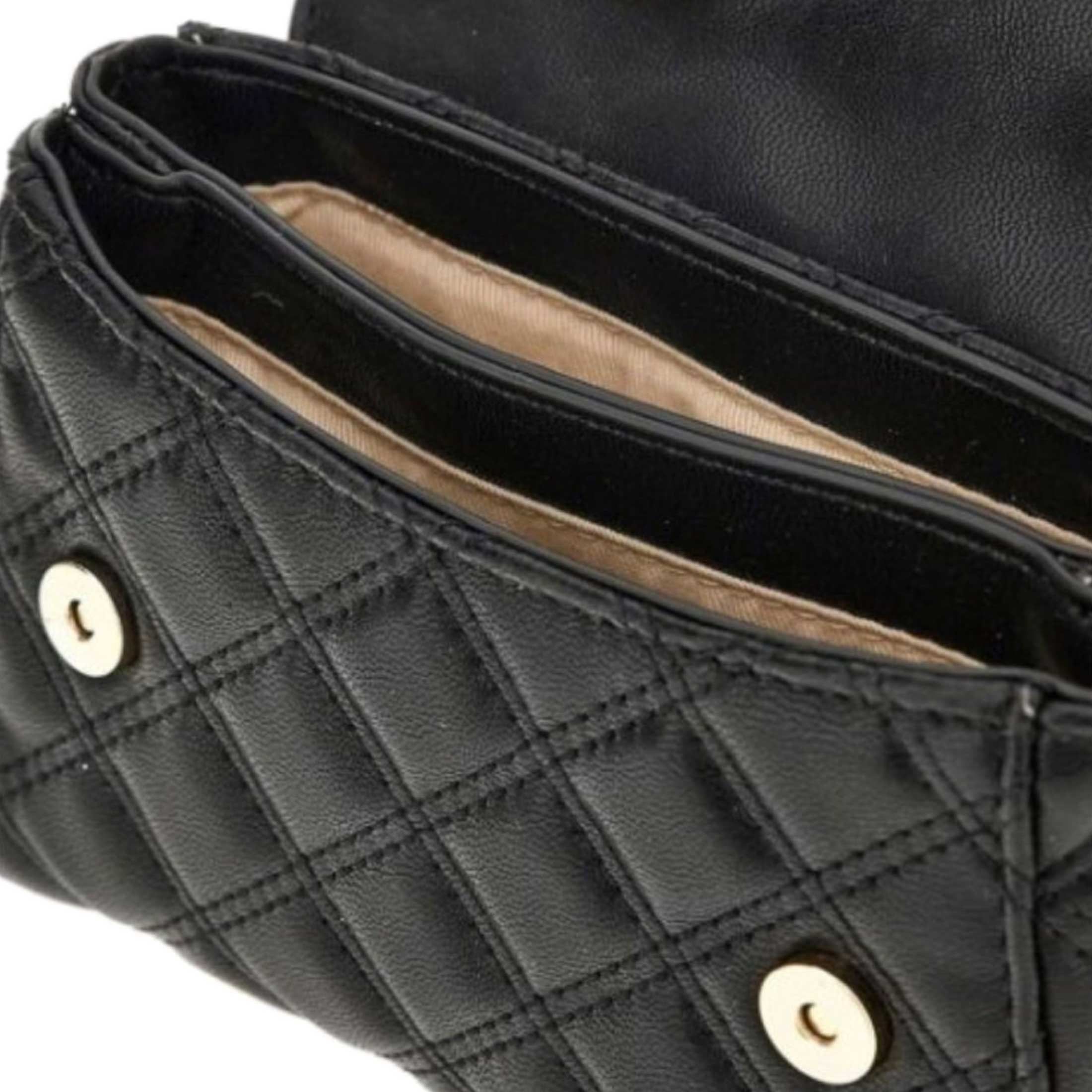 Guess mini tracolla giully in similpelle matelllasse da donna