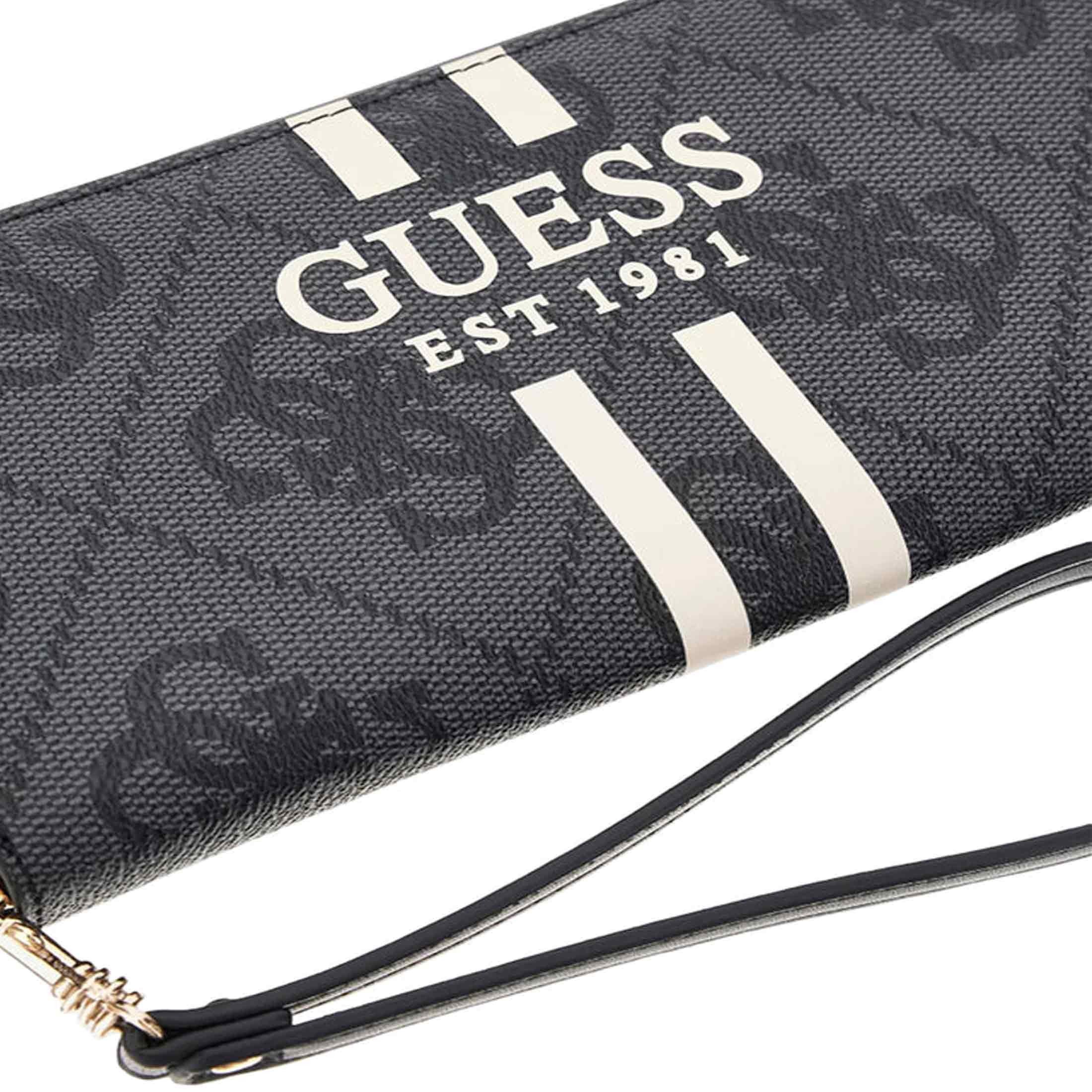 Guess portafoglio laurel ii slg large zip around da donna