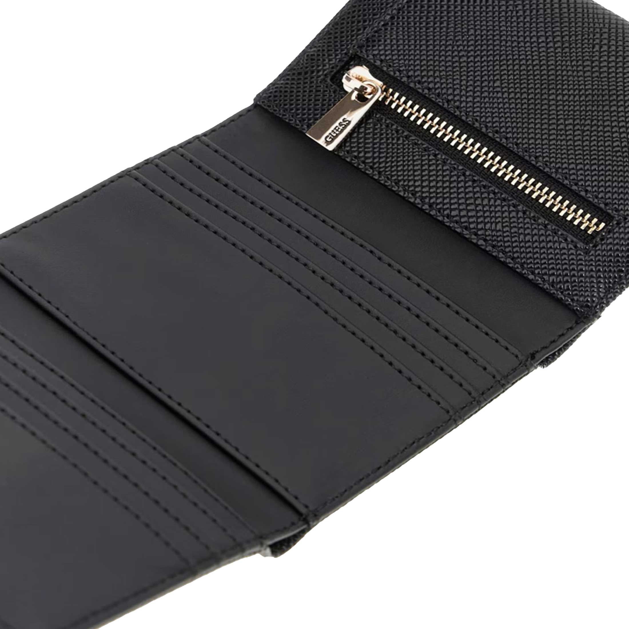 Guess rosalba slg petite trifold in similpelle da donna
