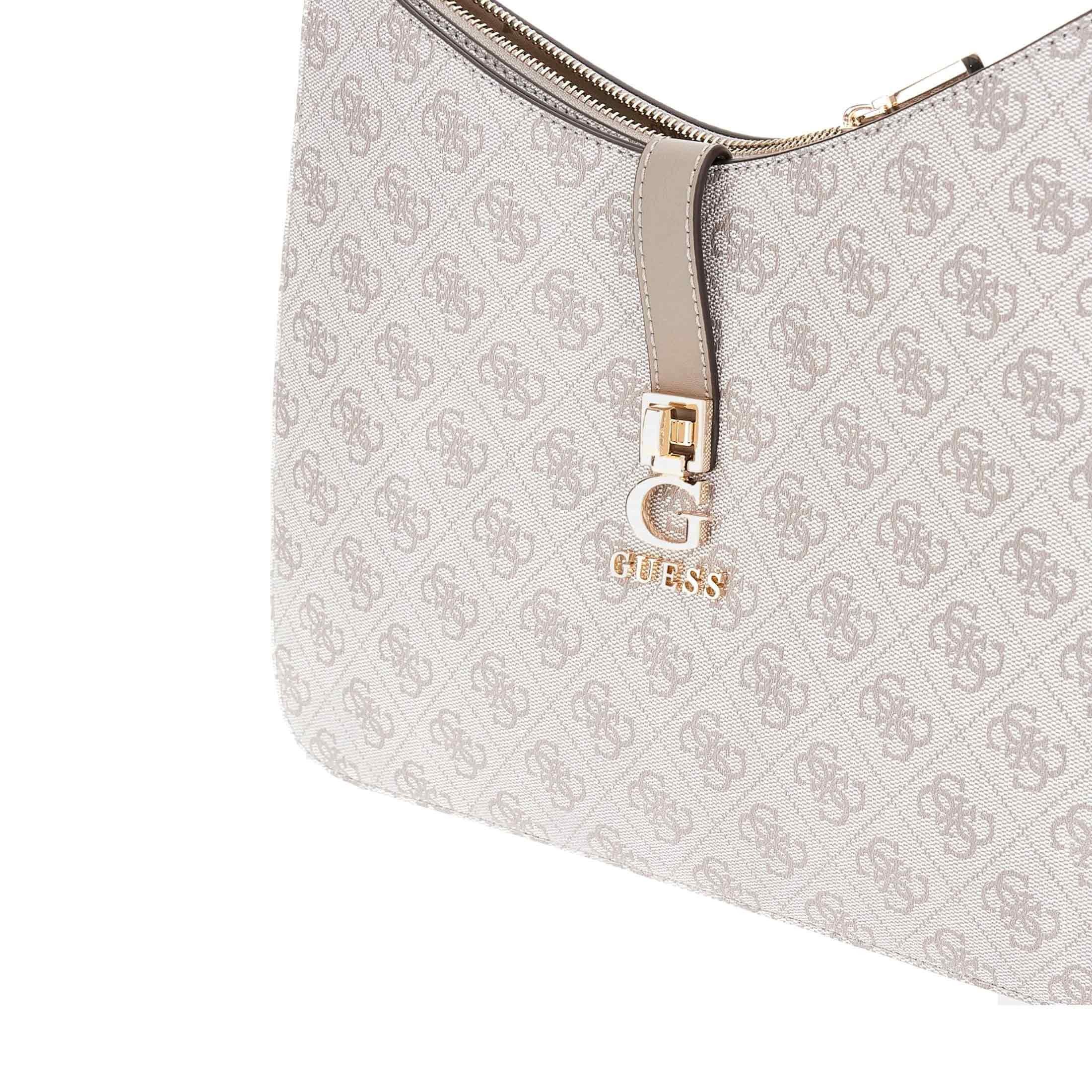 Guess shoulder zamira hobo in similpelle logata da donna