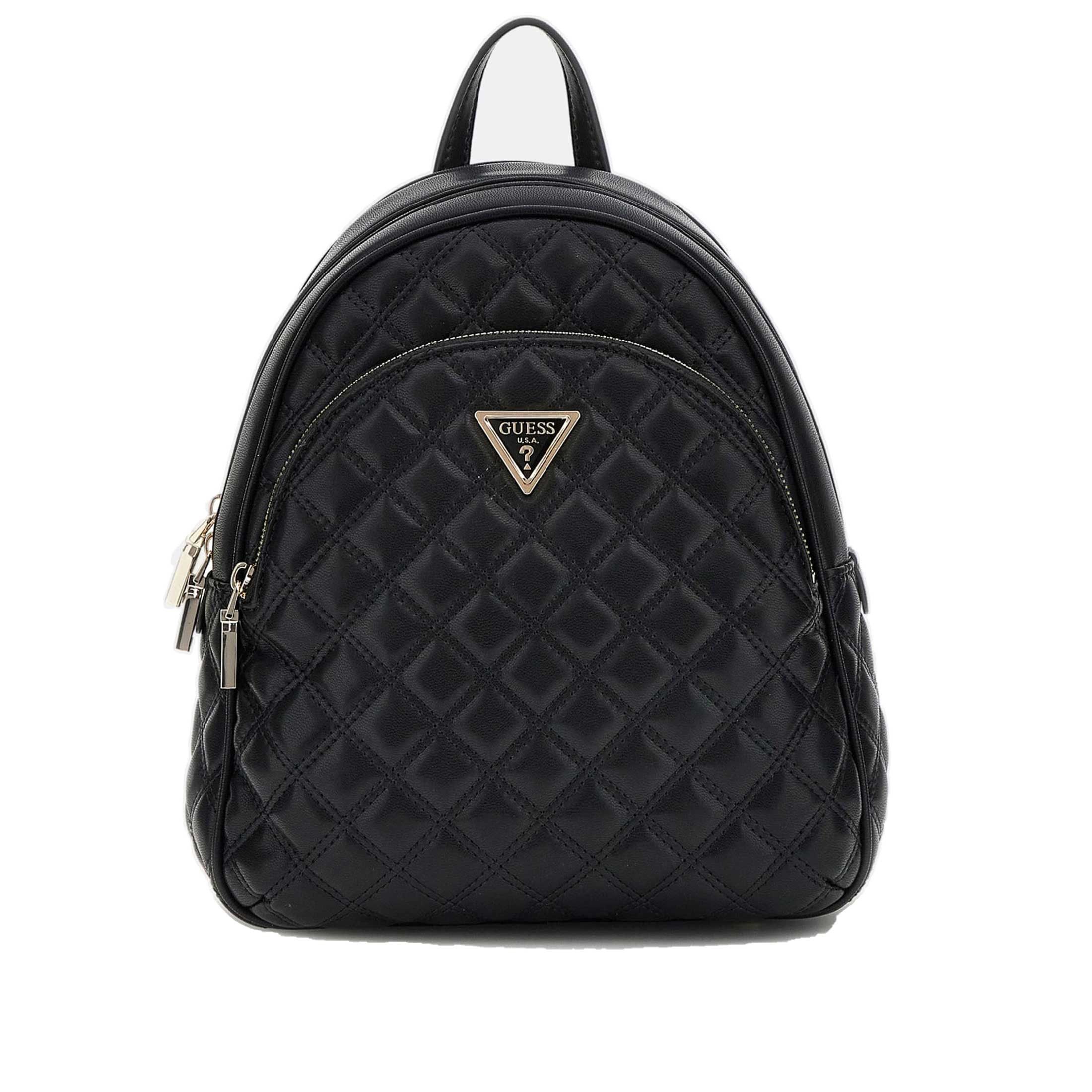 Guess zaino giully dome in similpelle matellasse da donna