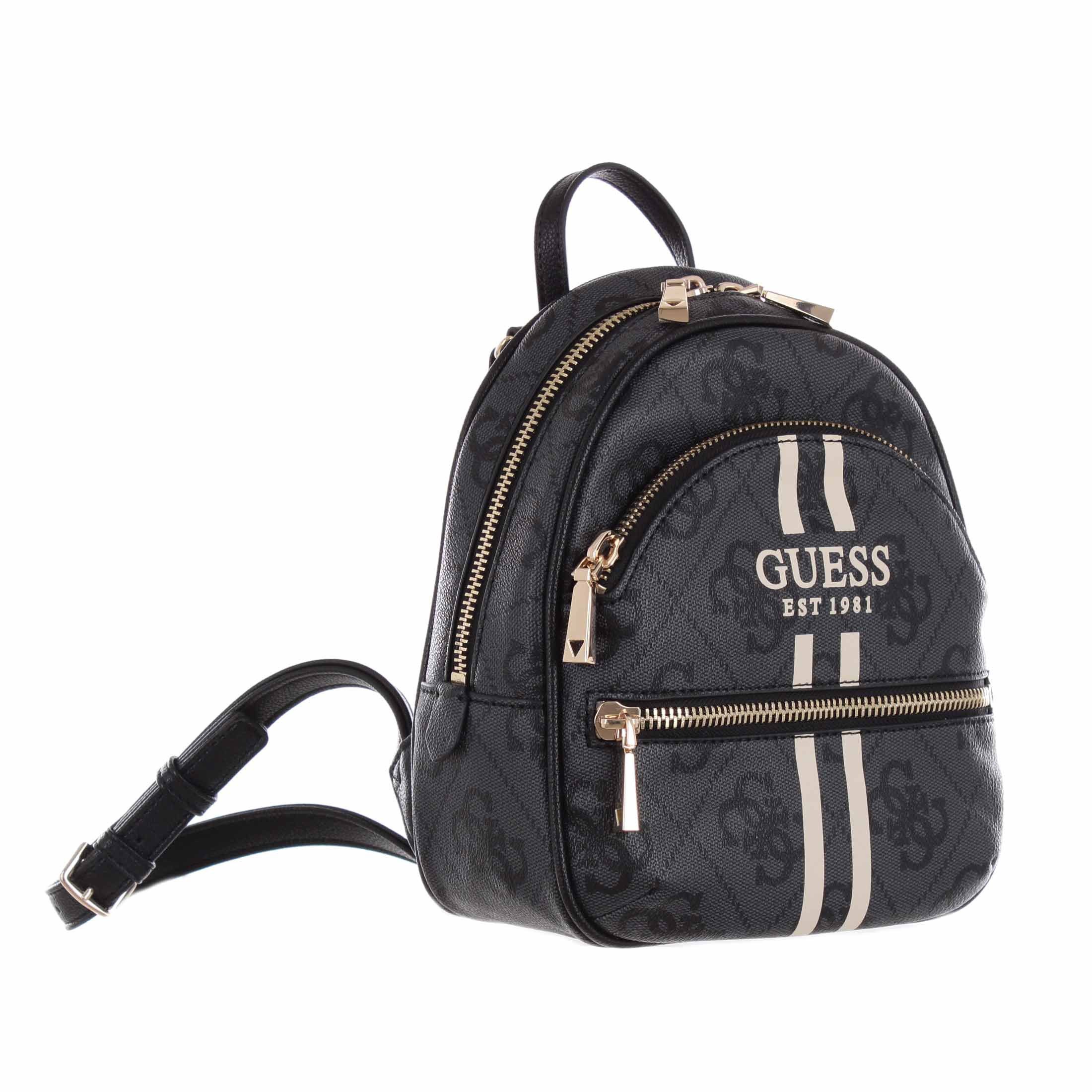 Guess zaino manhattan ii backpack in similpelle da donna