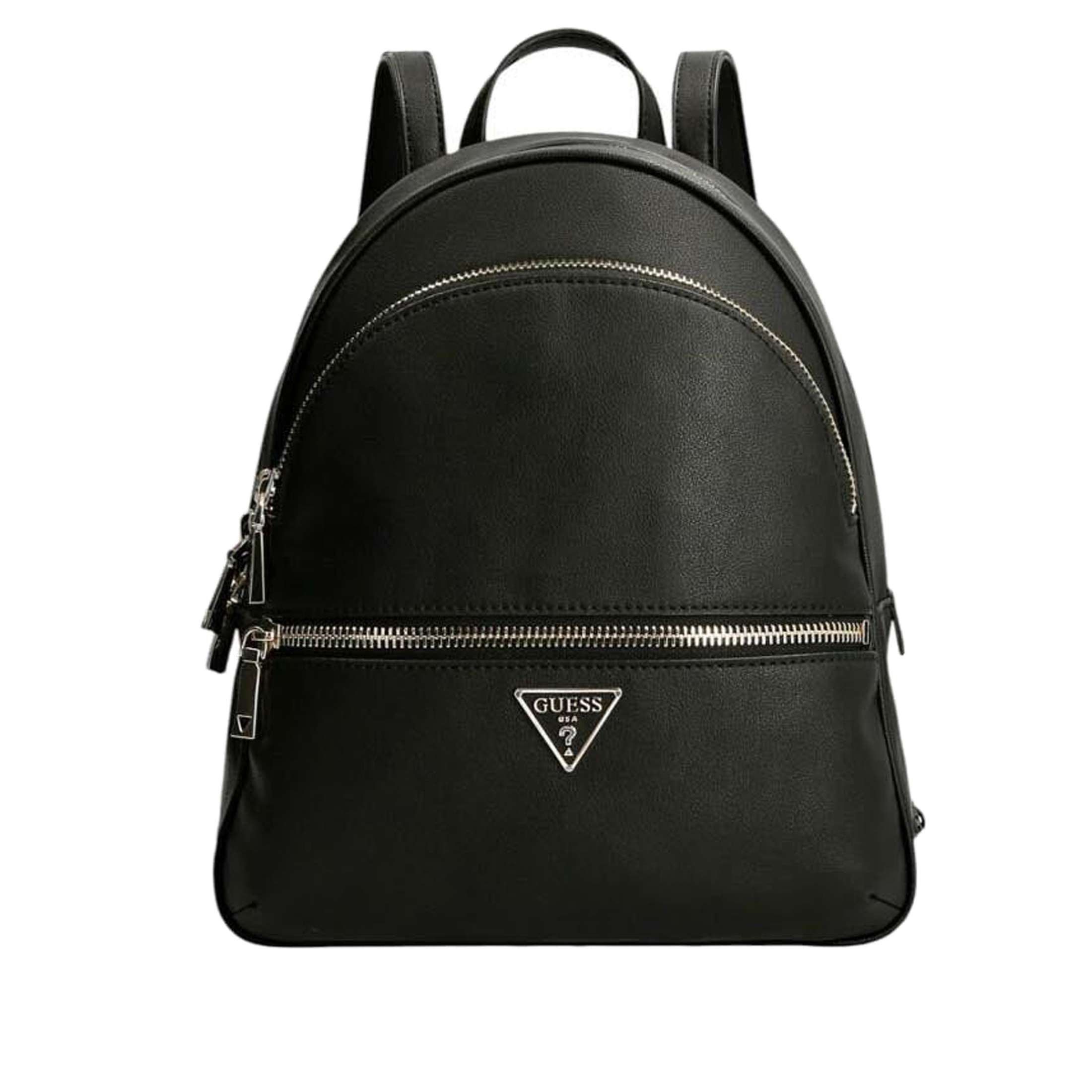 Guess zaino manhattan ii large backpack in similpelle da donna