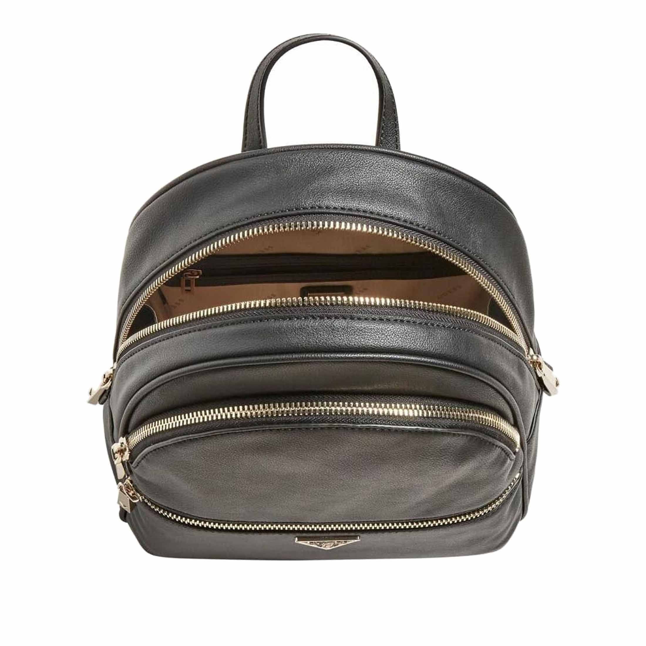 Guess zaino manhattan ii large backpack in similpelle da donna