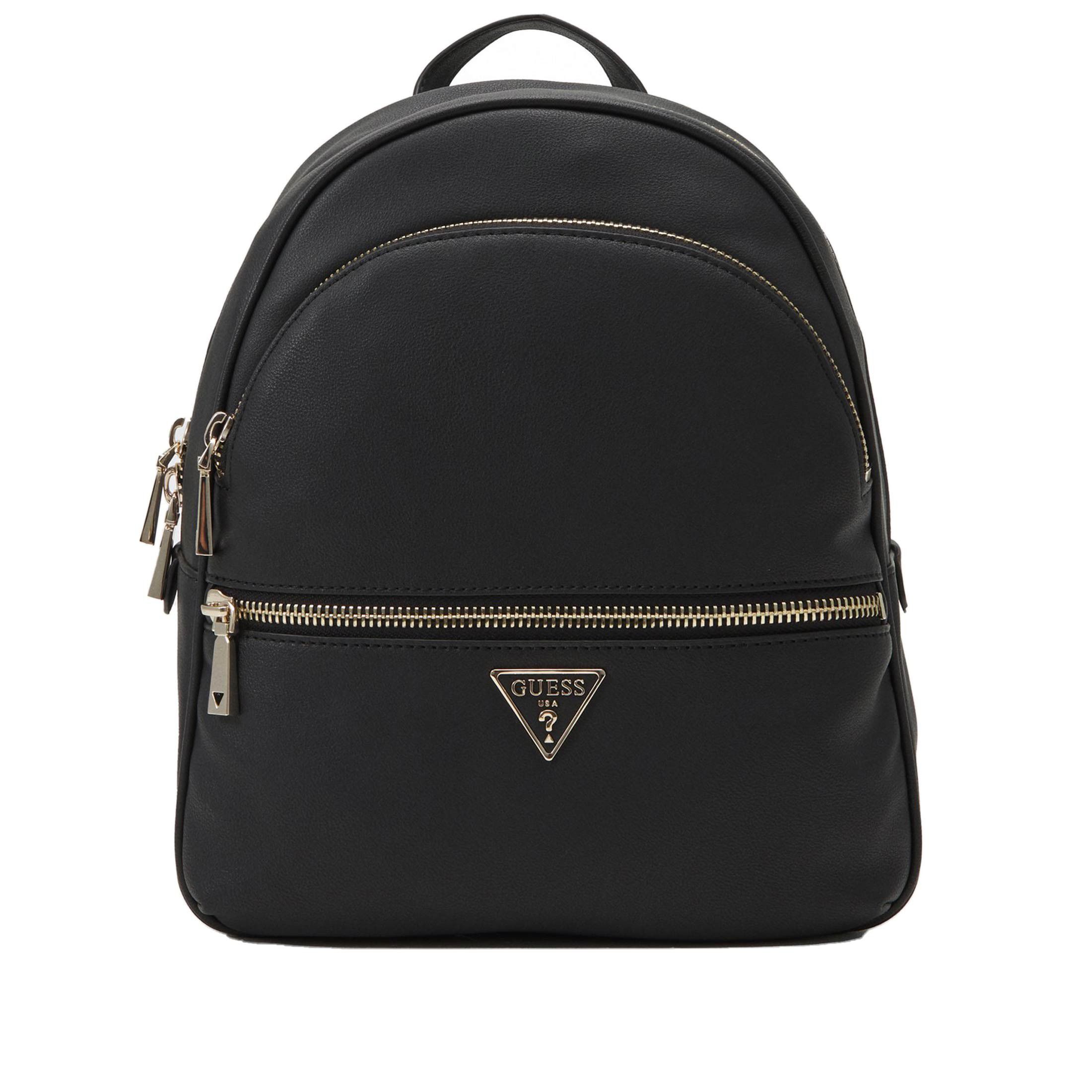 Guess zaino manhattan large in similpelle con grana da donna