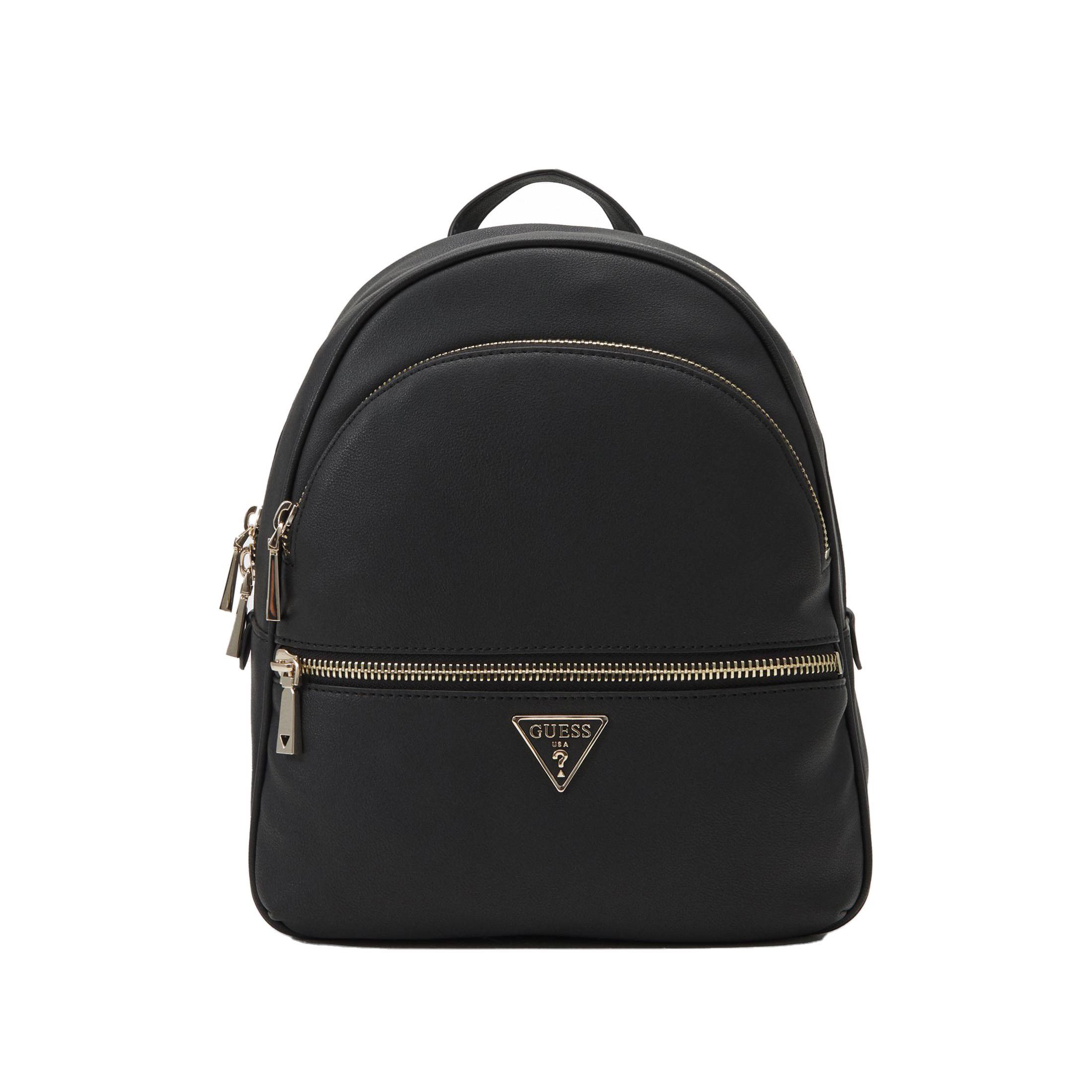 Guess zaino manhattan small in similpelle con grana da donna