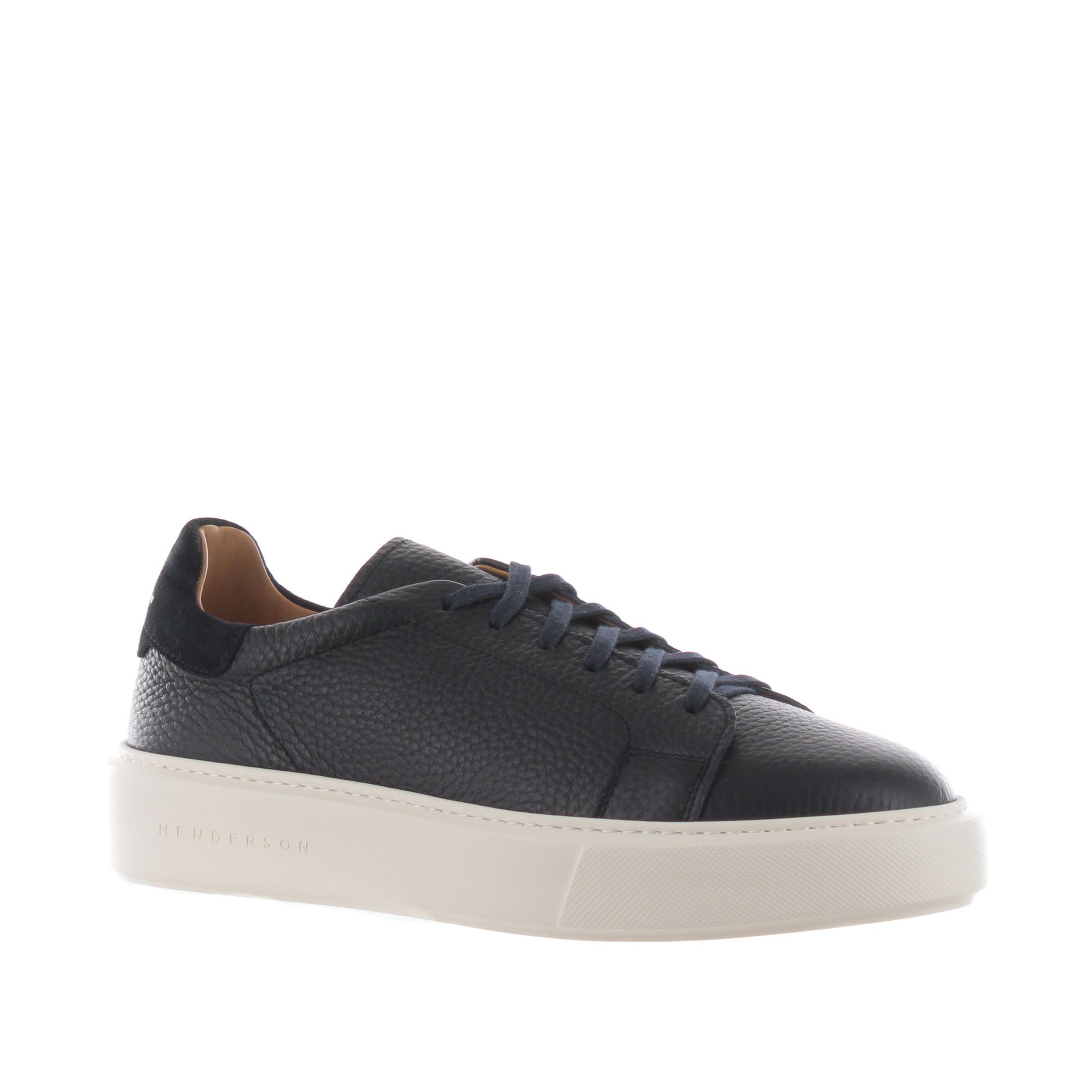 Henderson sneaker in pelle martellata da uomo