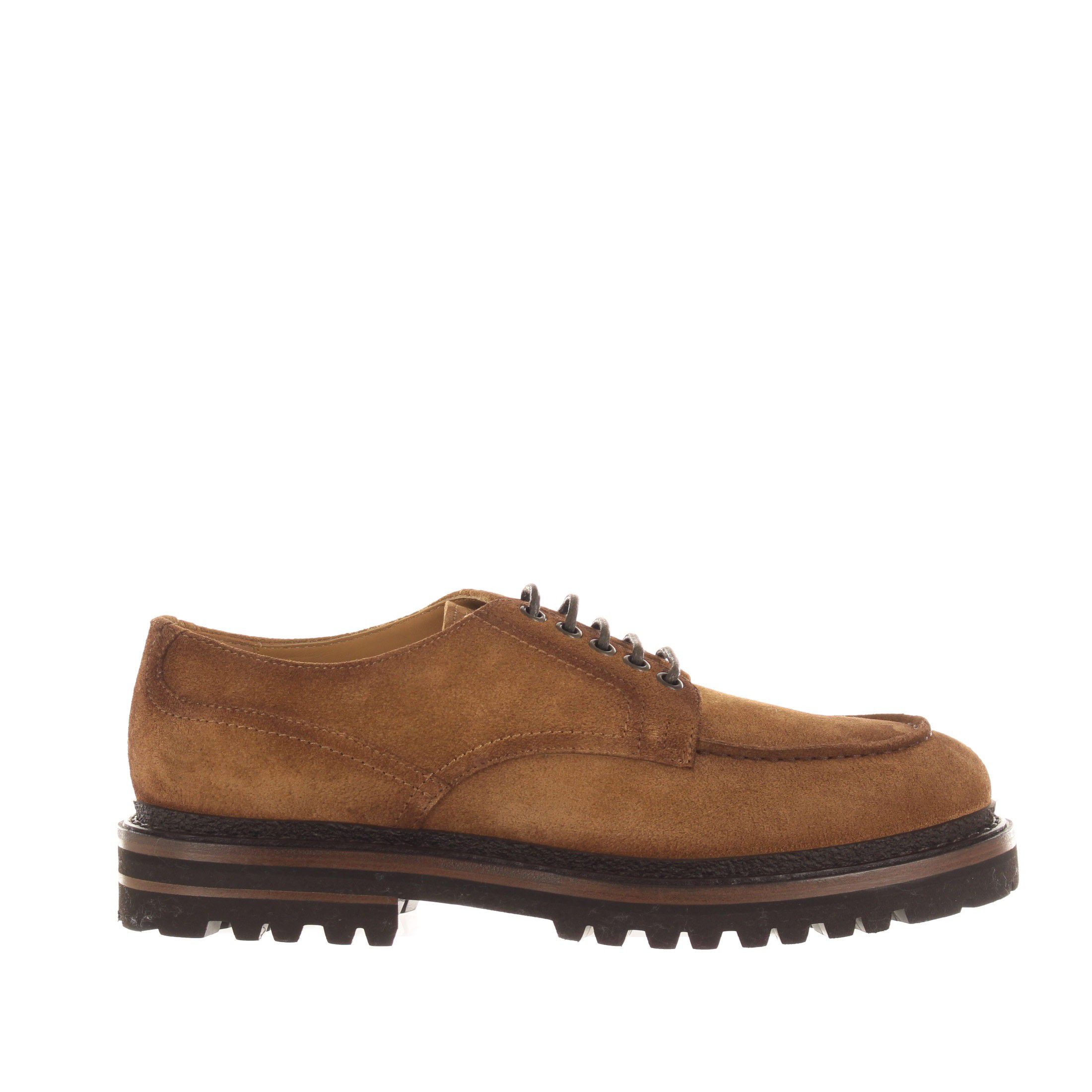 Henderson stringata derby in suede da uomo