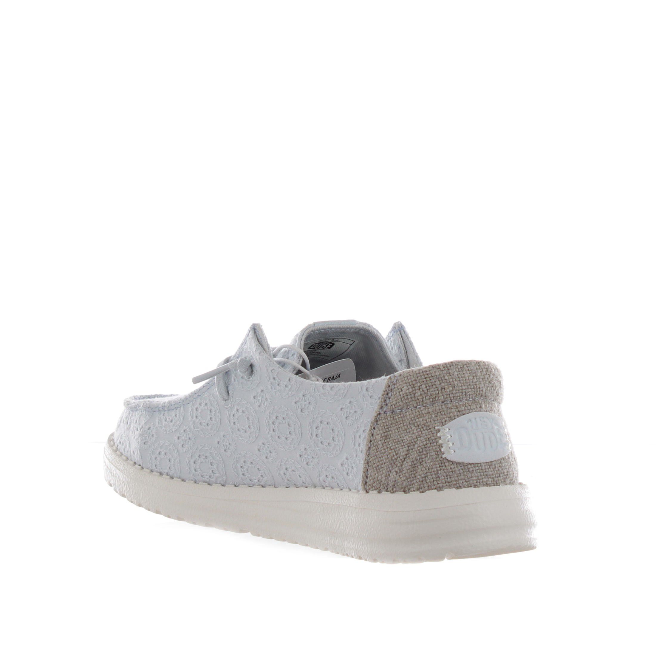 Hey dude mocassino wendy eyelet lace da donna
