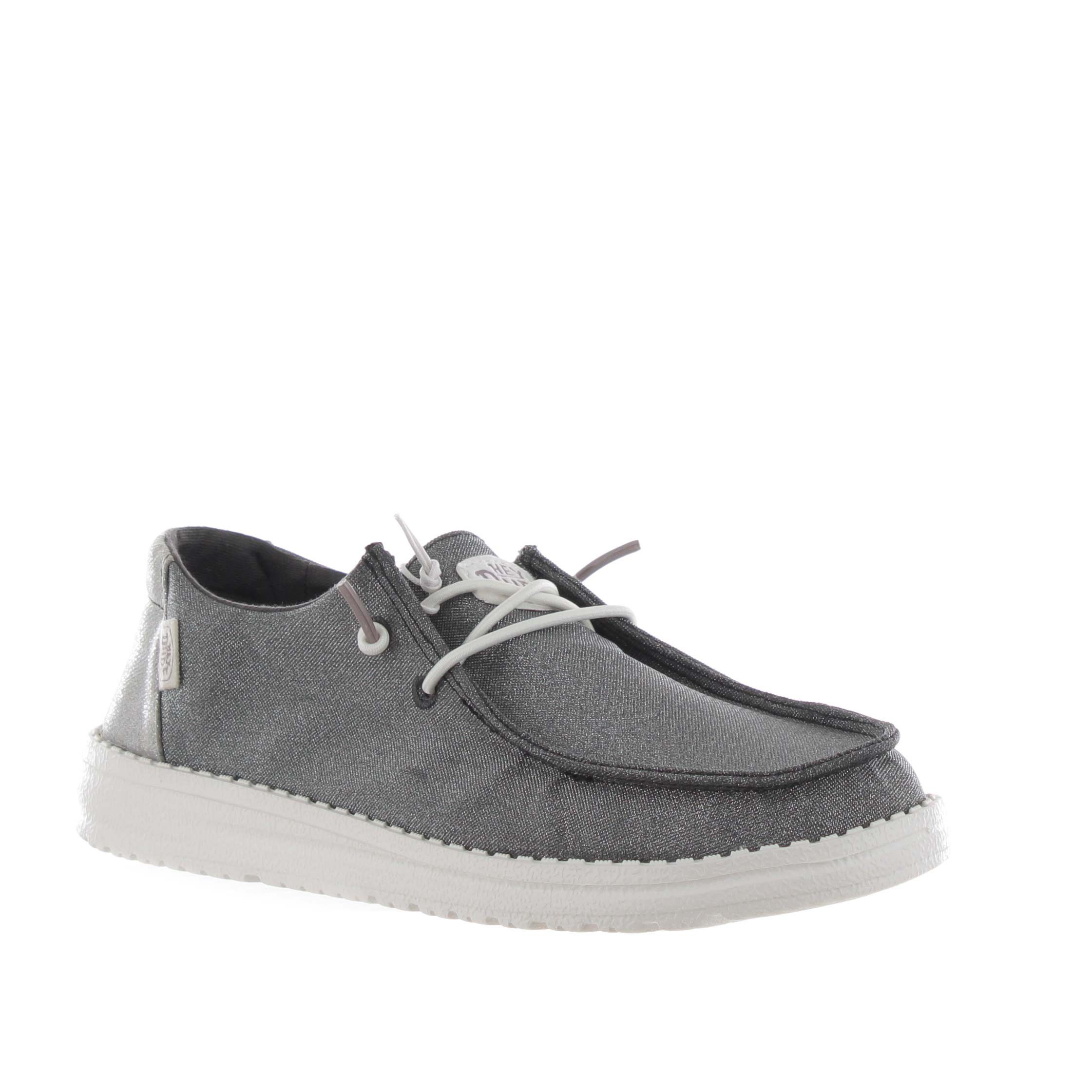 Hey dude mocassino wendy metallic sparkle da donna