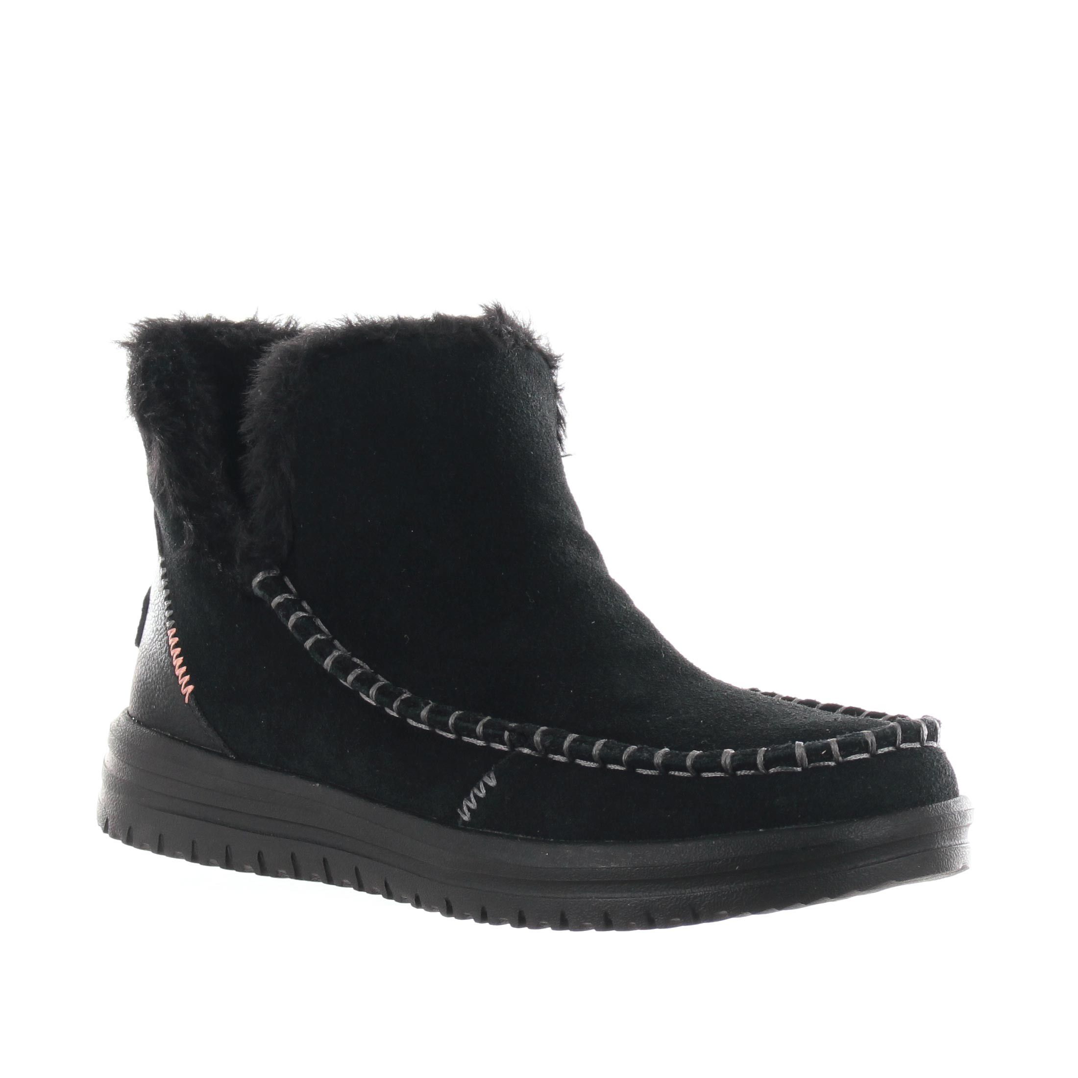 Hey dude stivaletto camden in suede  da donna