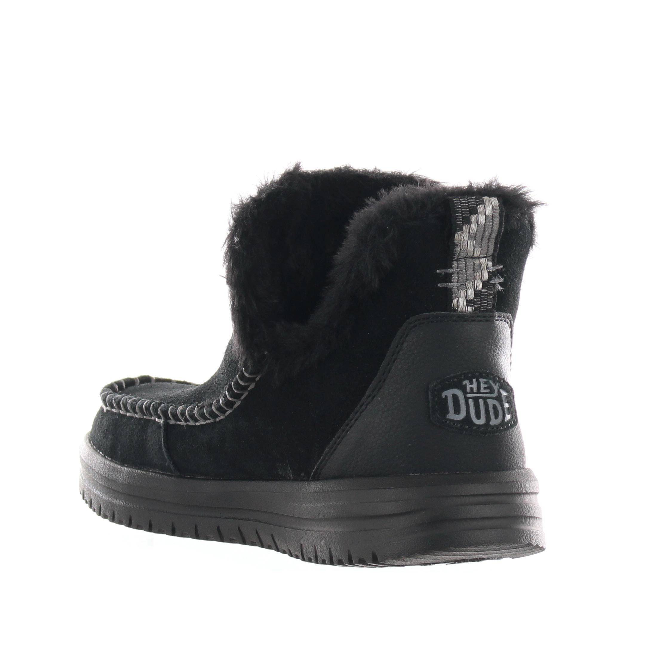 Hey dude stivaletto camden in suede  da donna
