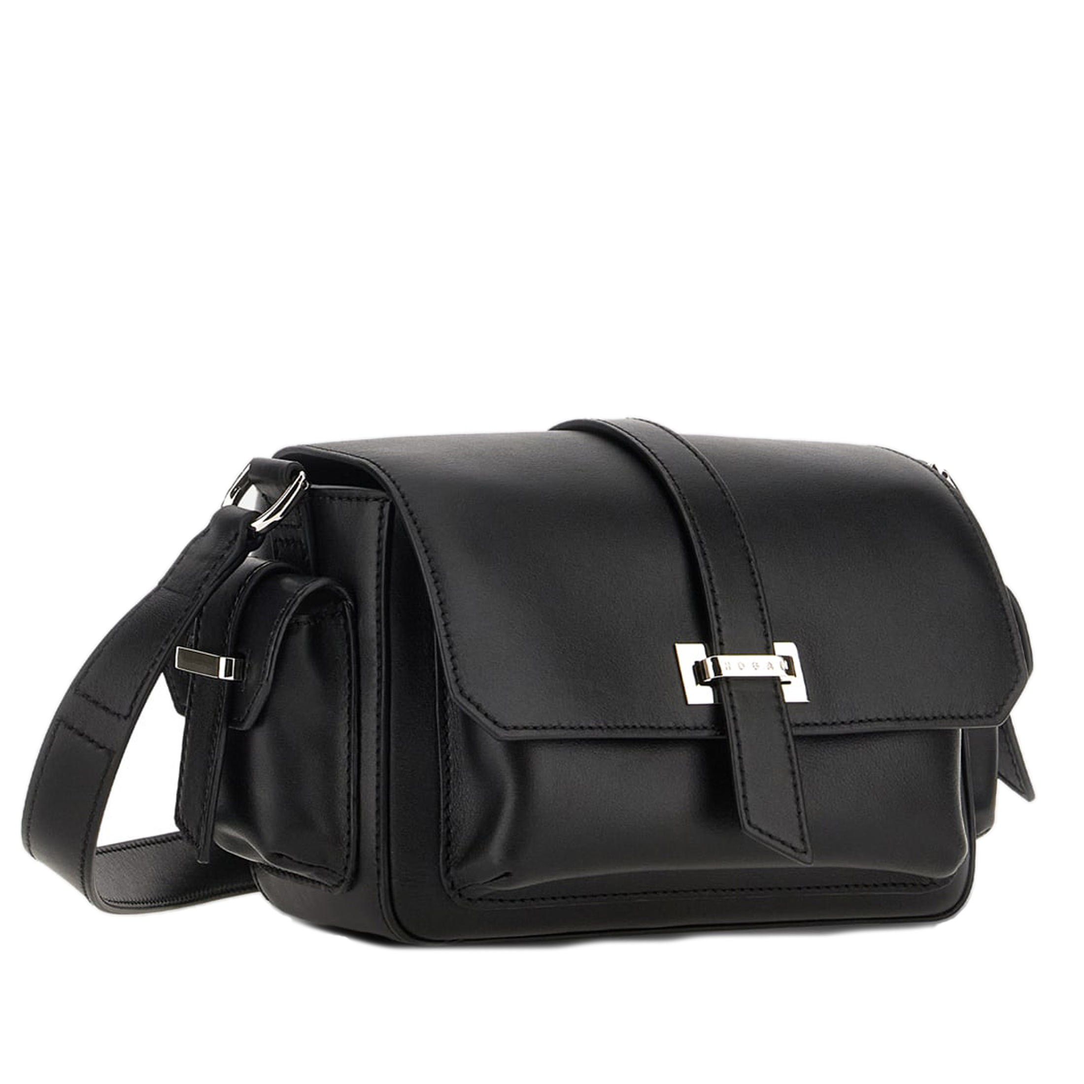 Hogan borsa a tracolla h01r flap piccola in pelle da donna