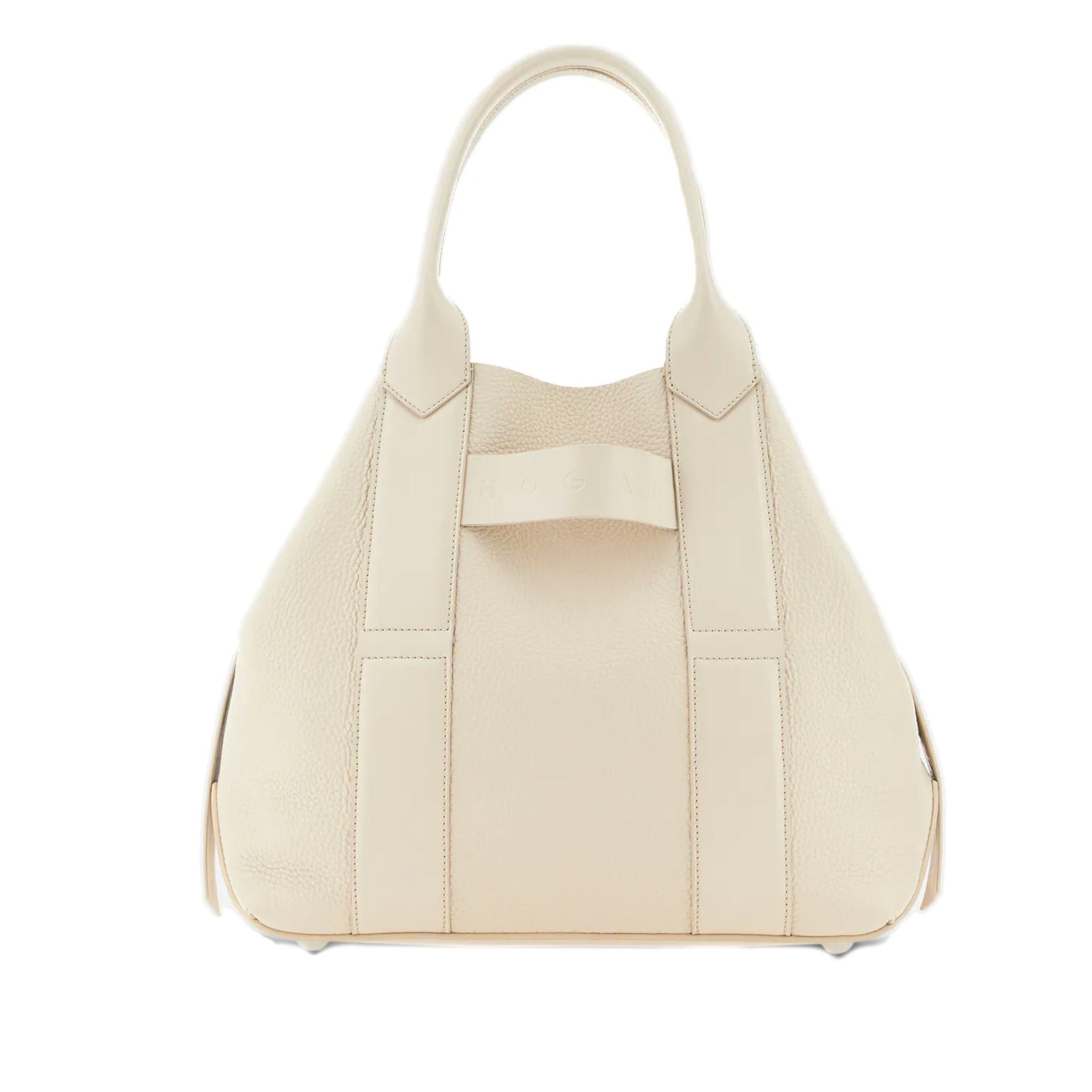 Hogan borsa shopping hogan script media in pelle da donna
