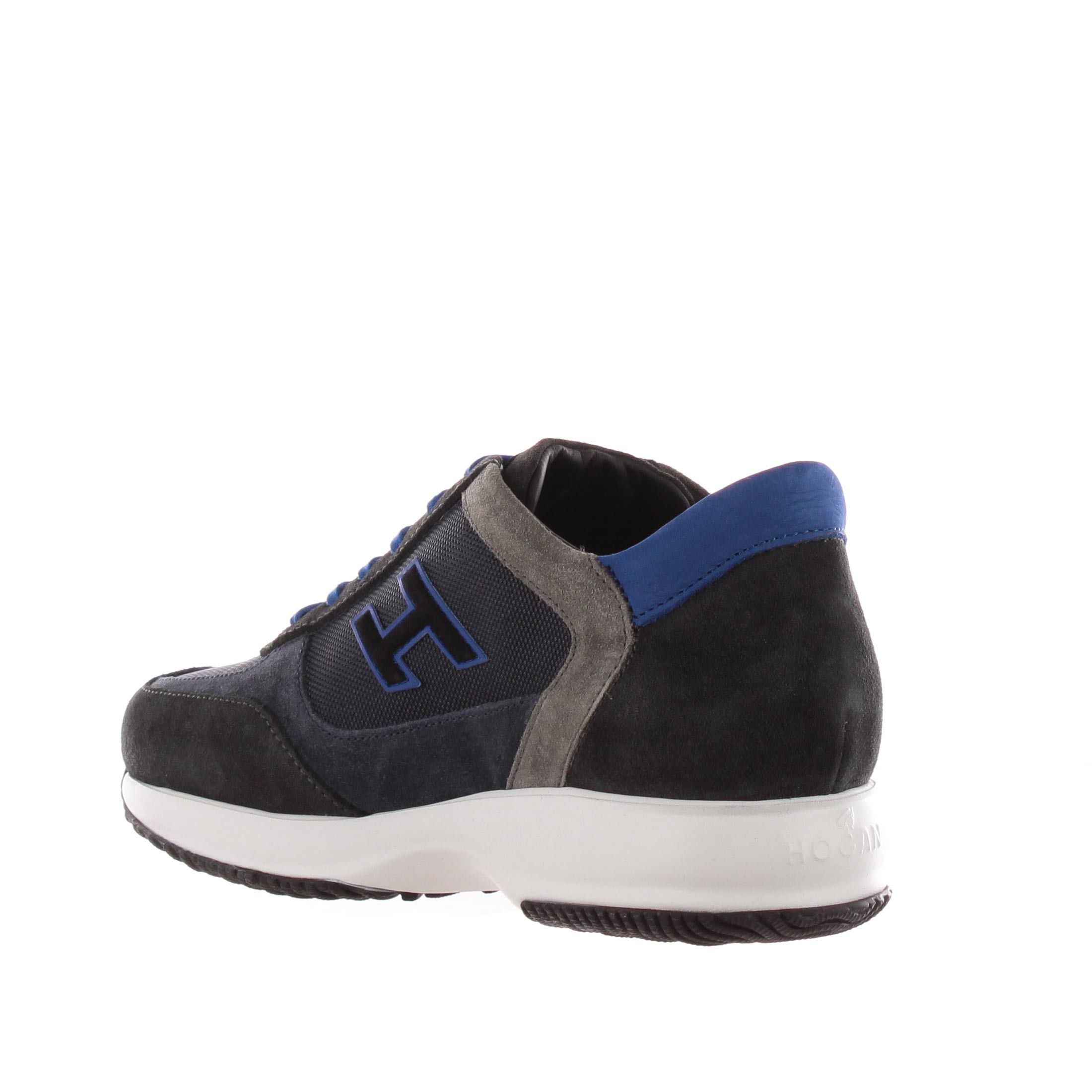 Hogan interactive blu camoscio cheap