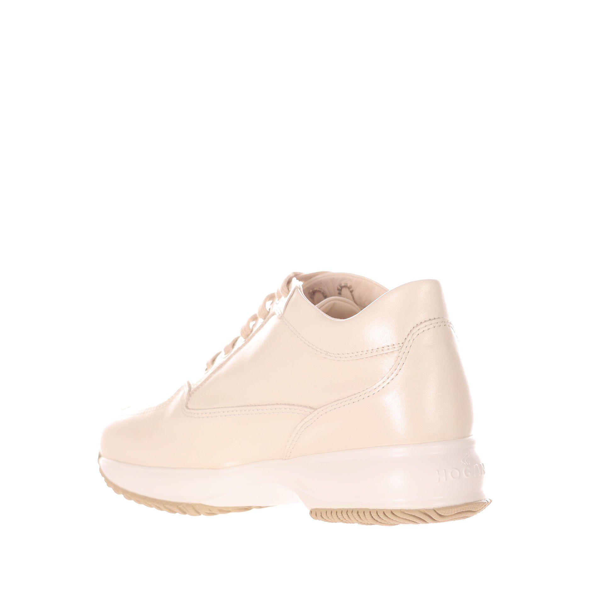 Hogan interactive in pelle con h in strass da donna
